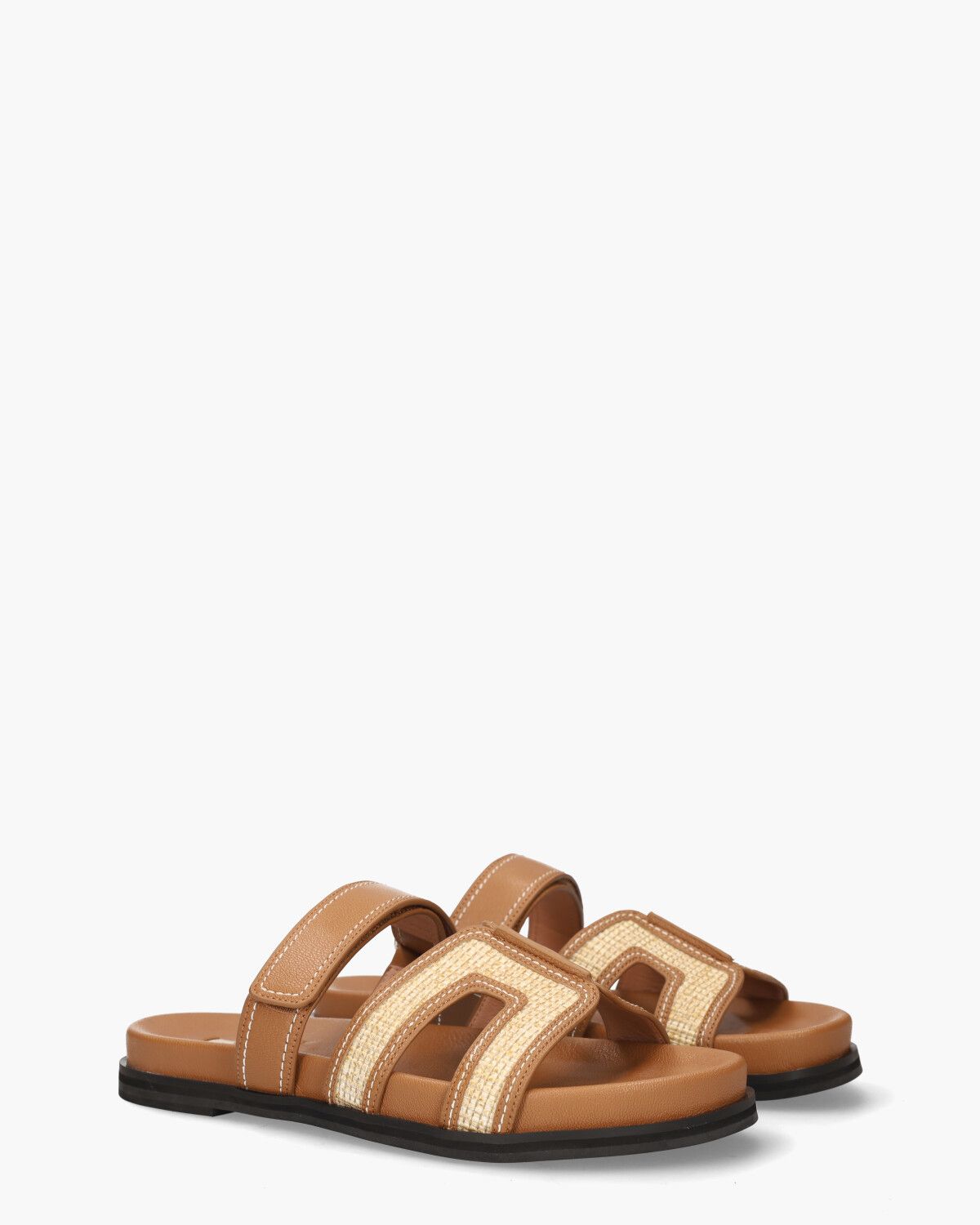 Mindy Cognac Damesslippers