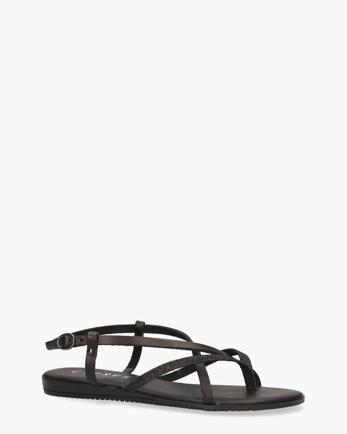 Tippy Zwart Damesslippers
