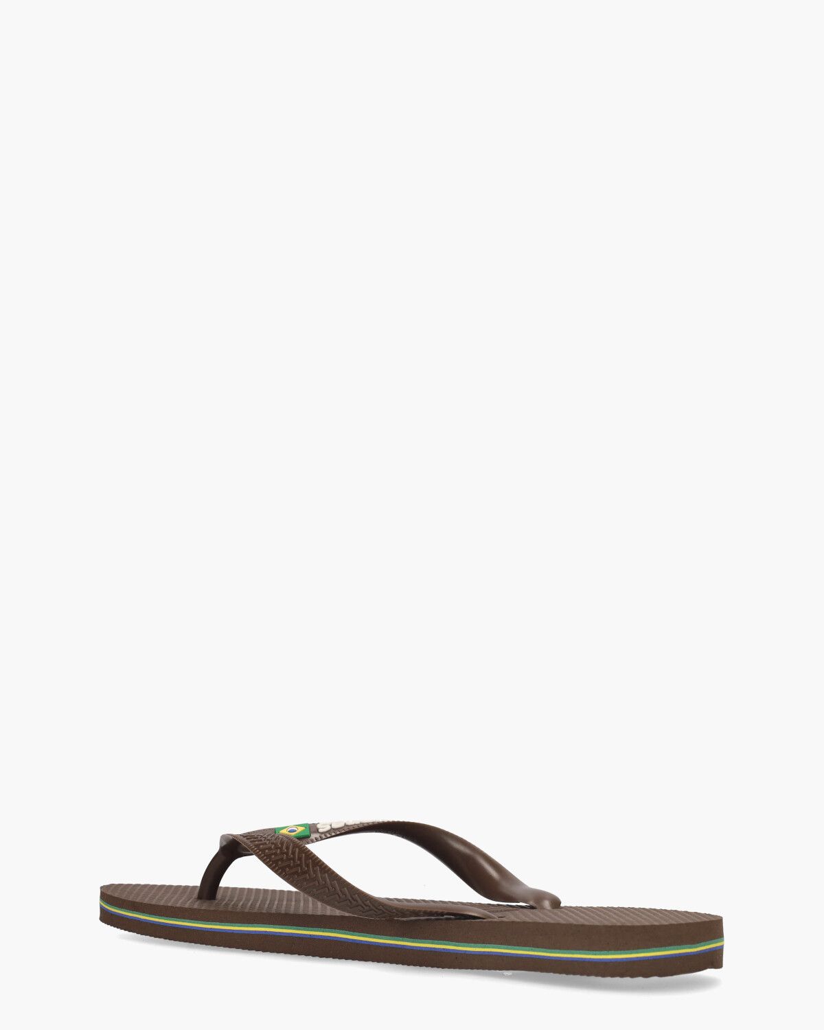 Brasil Logo Donkerbruin Herenslippers