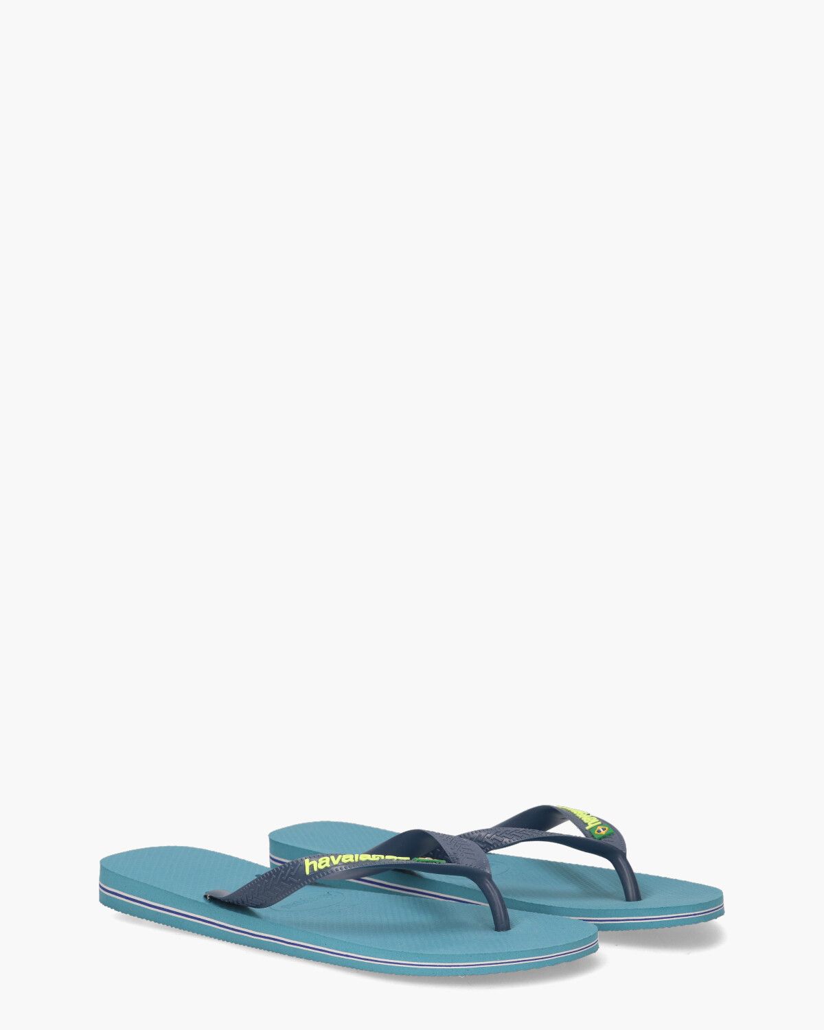Brasil Logo Blauw Herenslippers