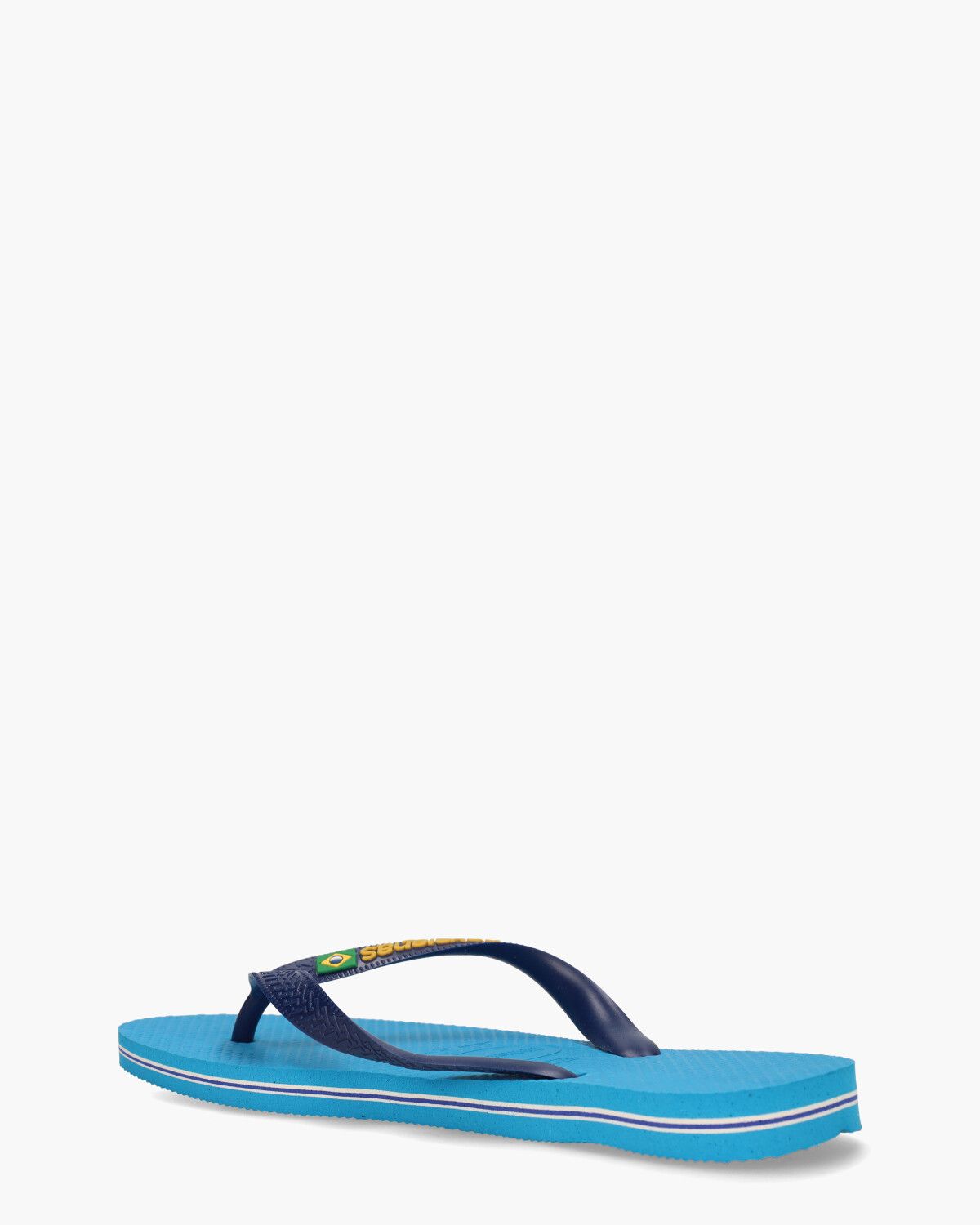 Brasil Logo Turquoise Herenslippers