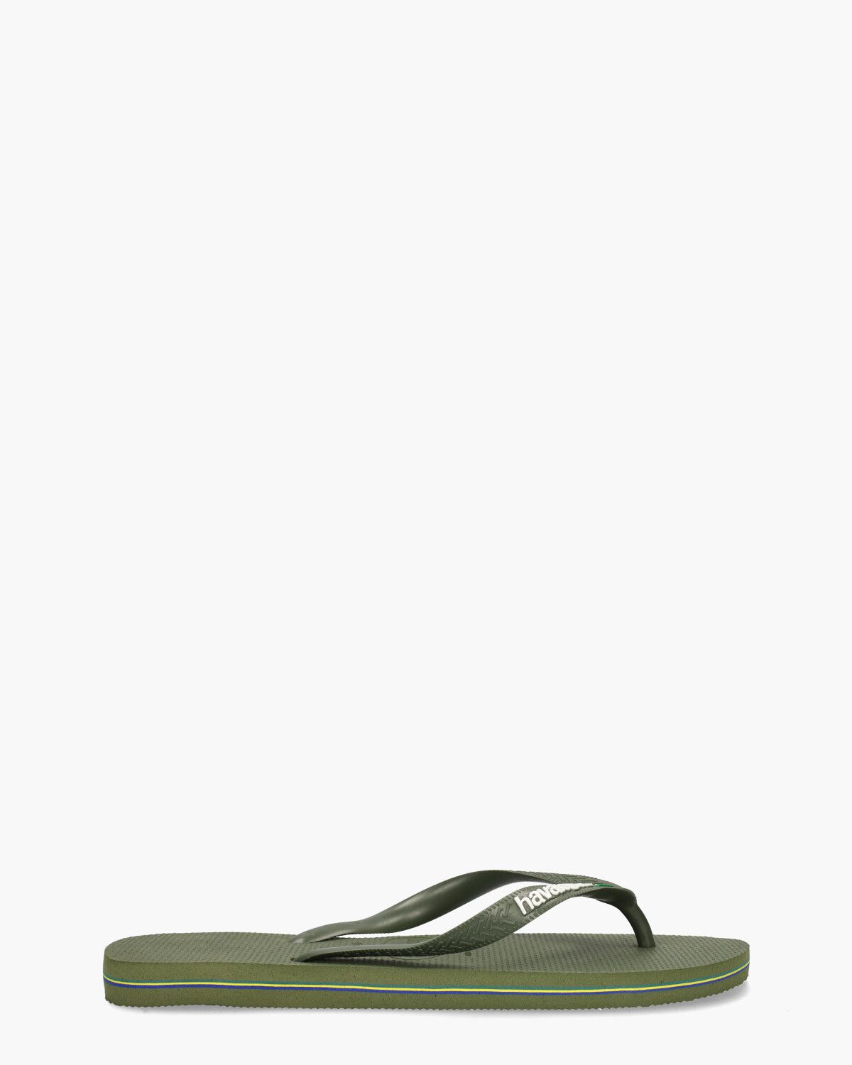 Brasil Logo Groen Herenslippers