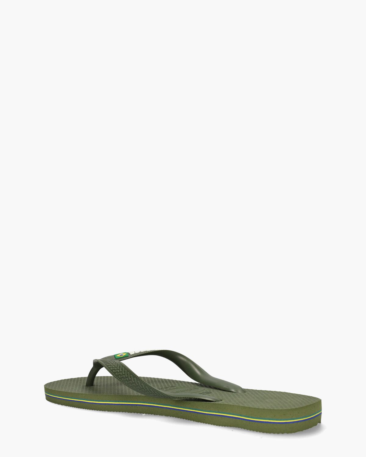 Brasil Logo Groen Herenslippers
