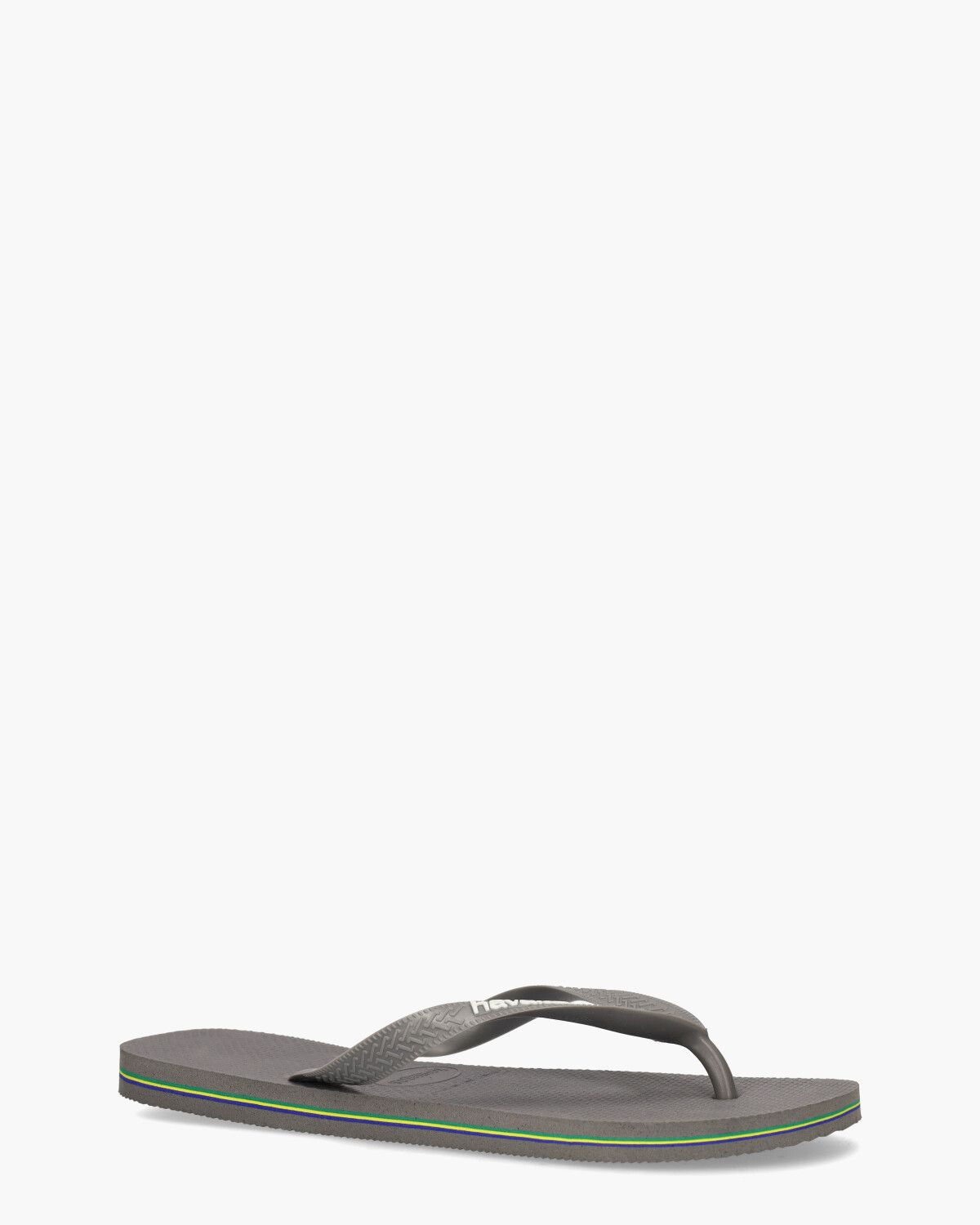 Brasil Logo Grijs Herenslippers