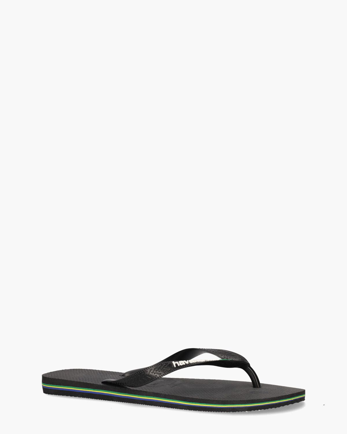 Brasil Logo Zwart Herenslippers