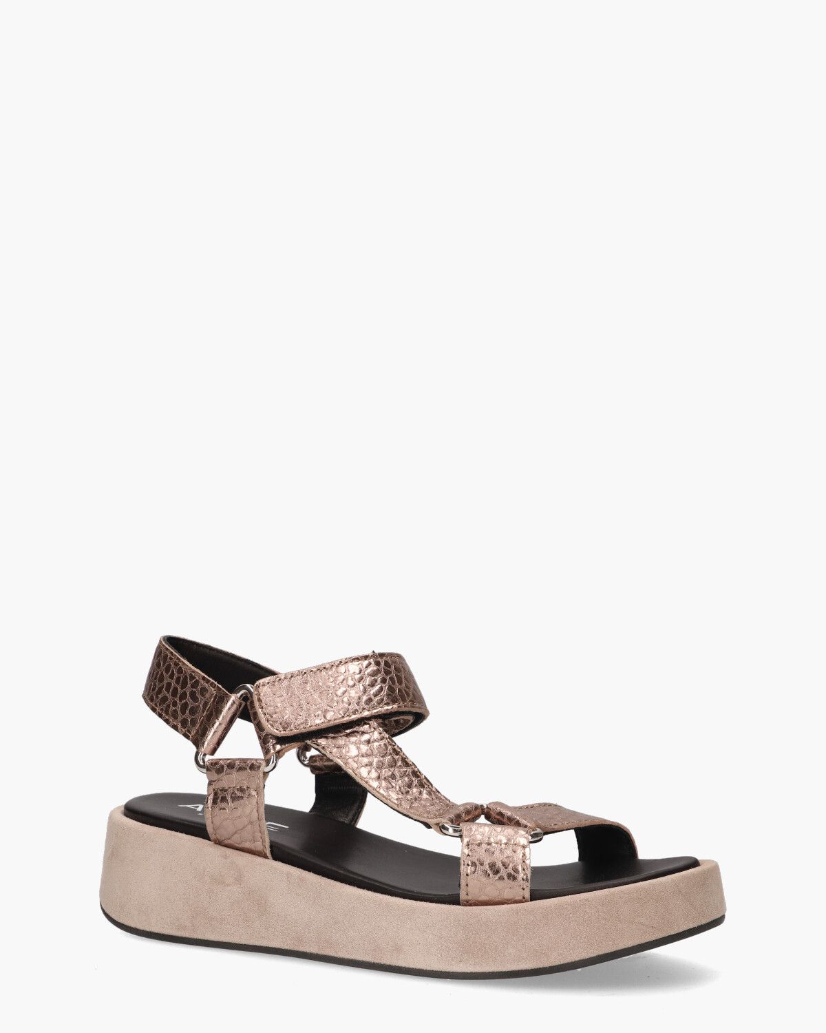 4601 Brons Damessandalen