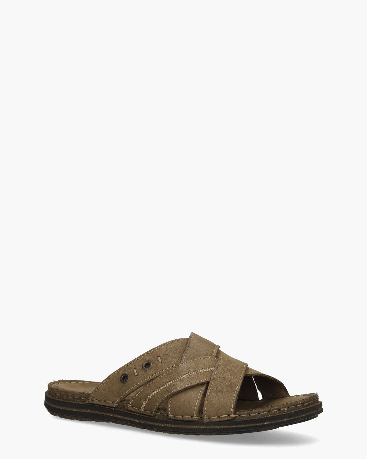 Rouvin Bruin Herenslippers