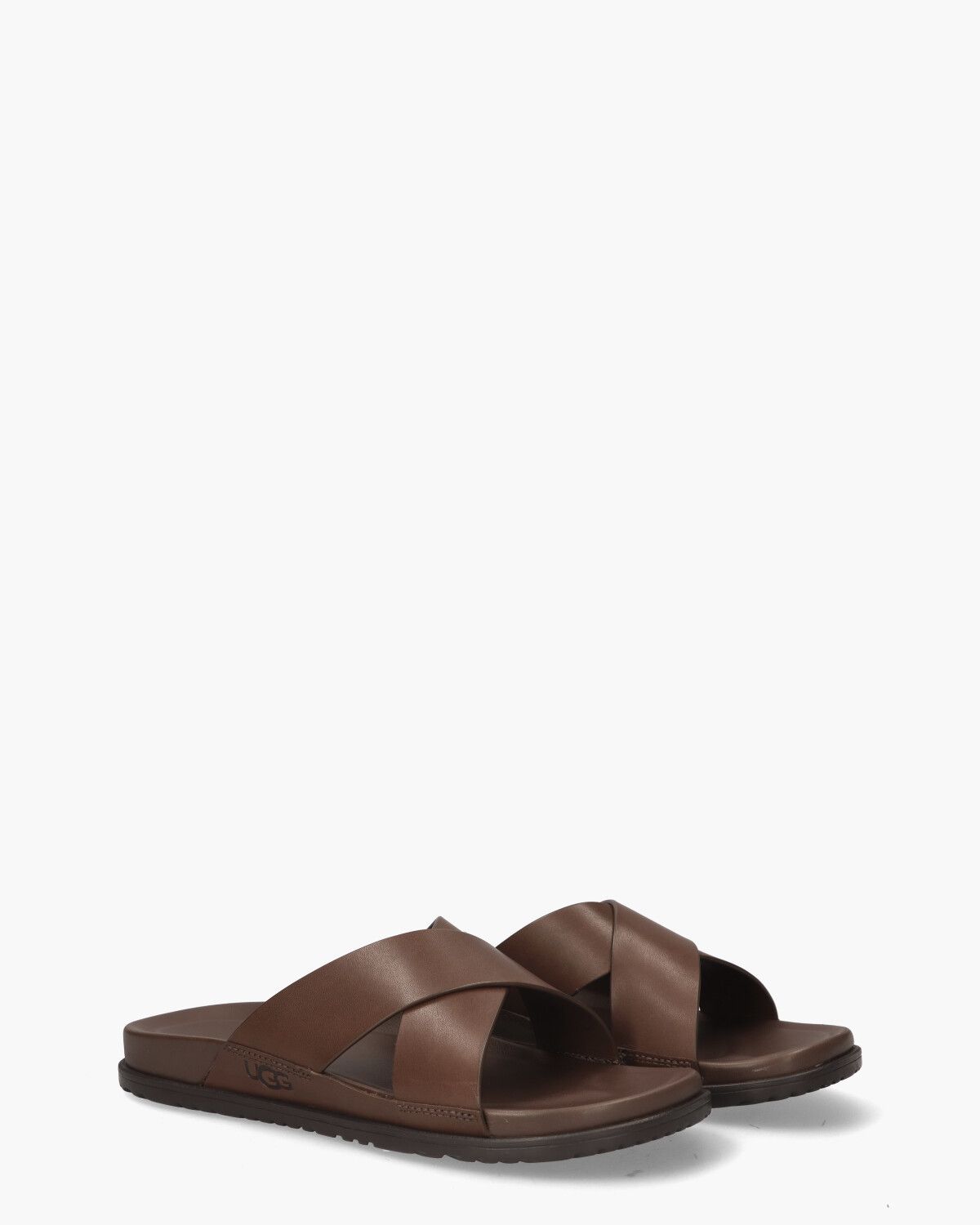 Wainscott Slide Donkerbruin Herenslippers