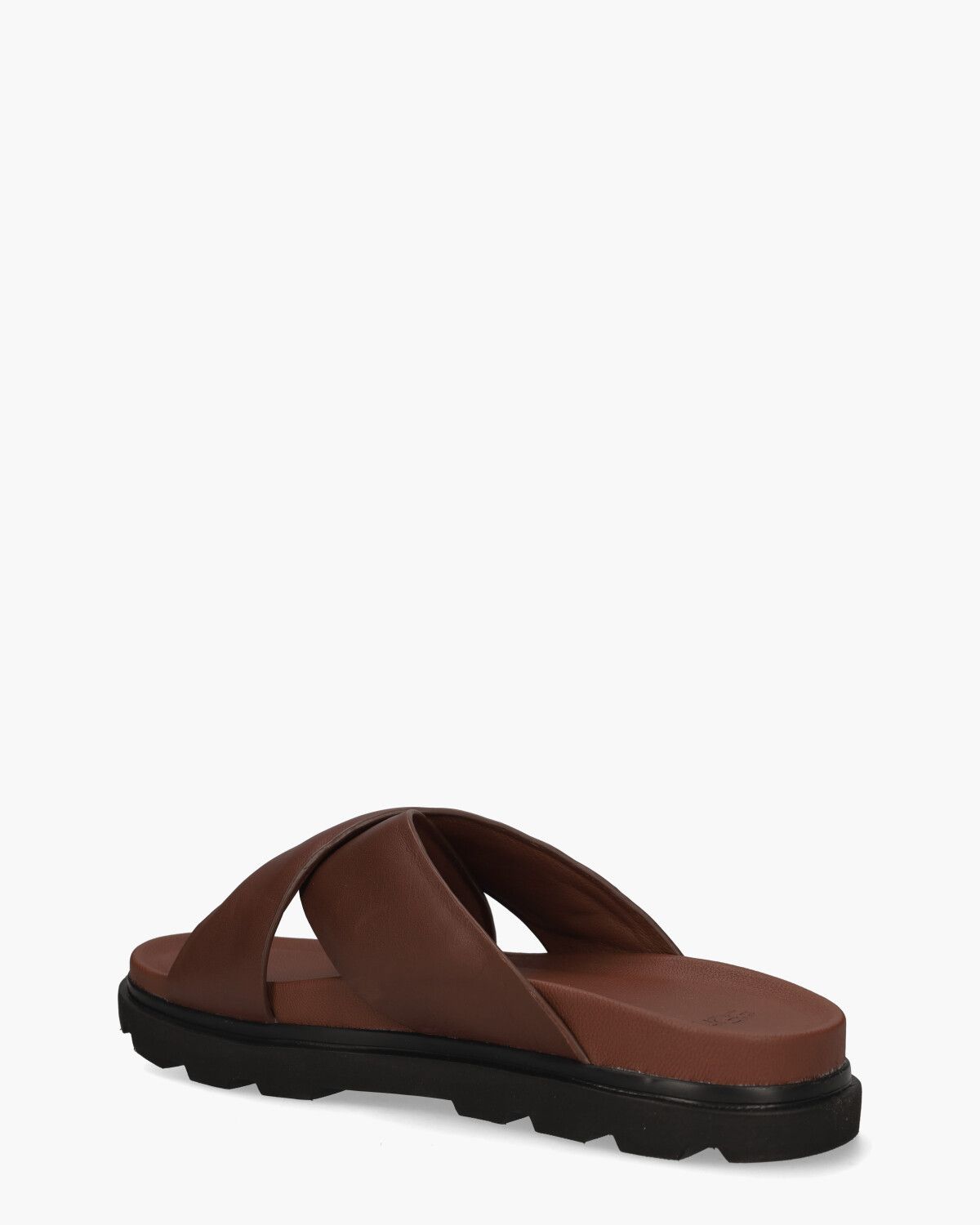 Capitola Cross Slide Cognac Herenslippers