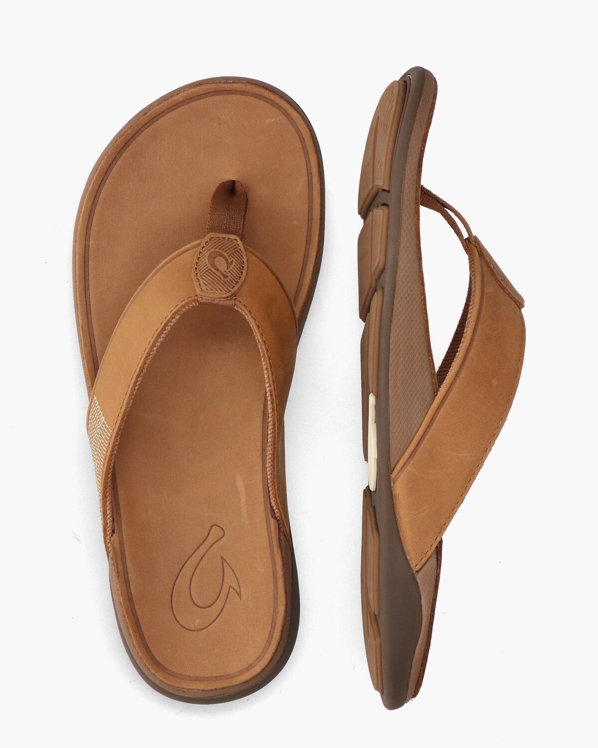 Tuahine Cognac Herenslippers
