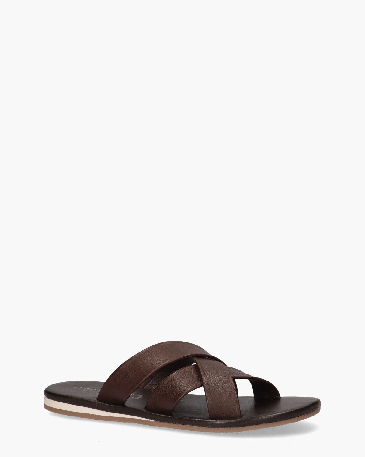 Maevis Donkerbruin Herenslippers