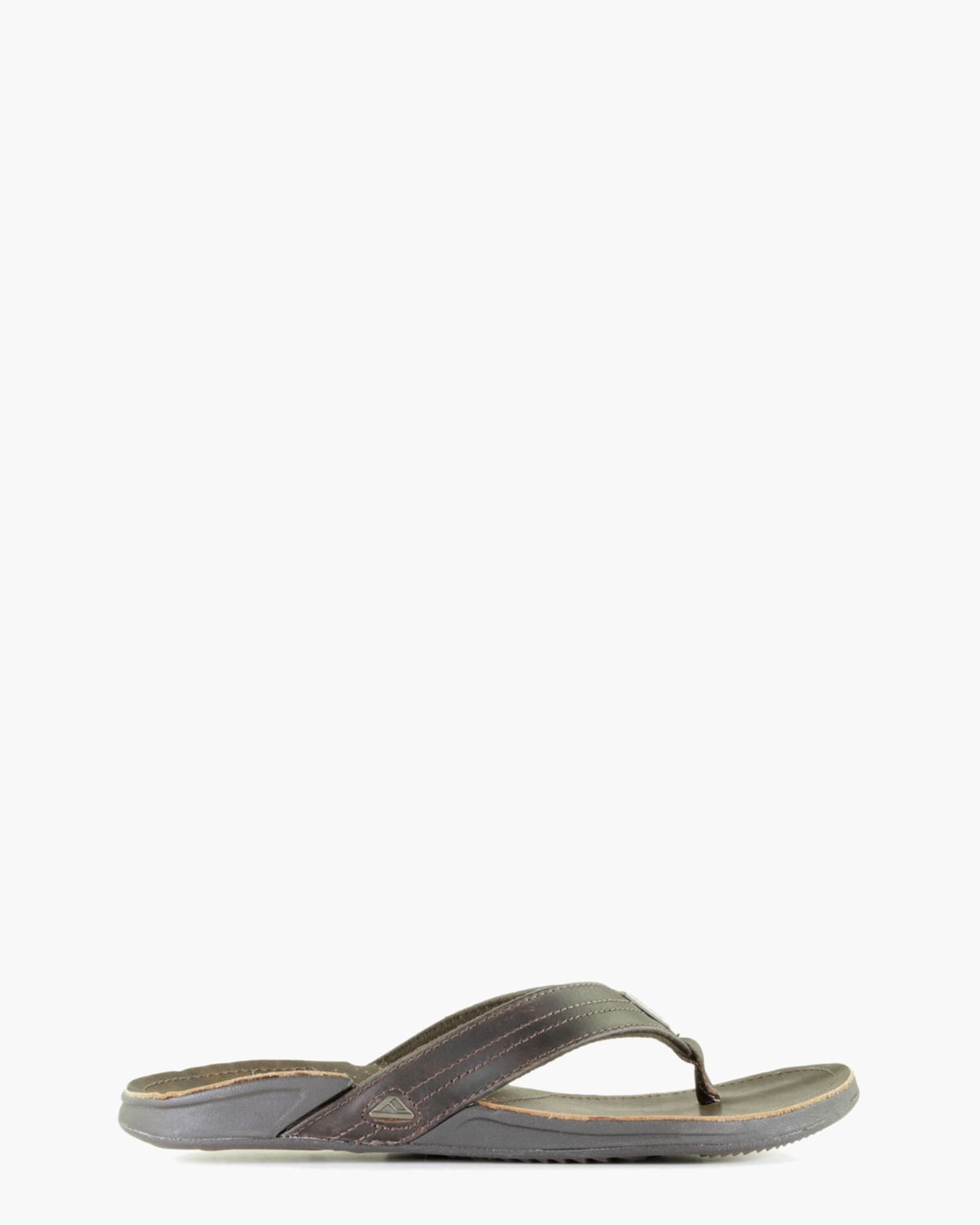 J Bay II RF002616 Donkerbruin Herenslippers