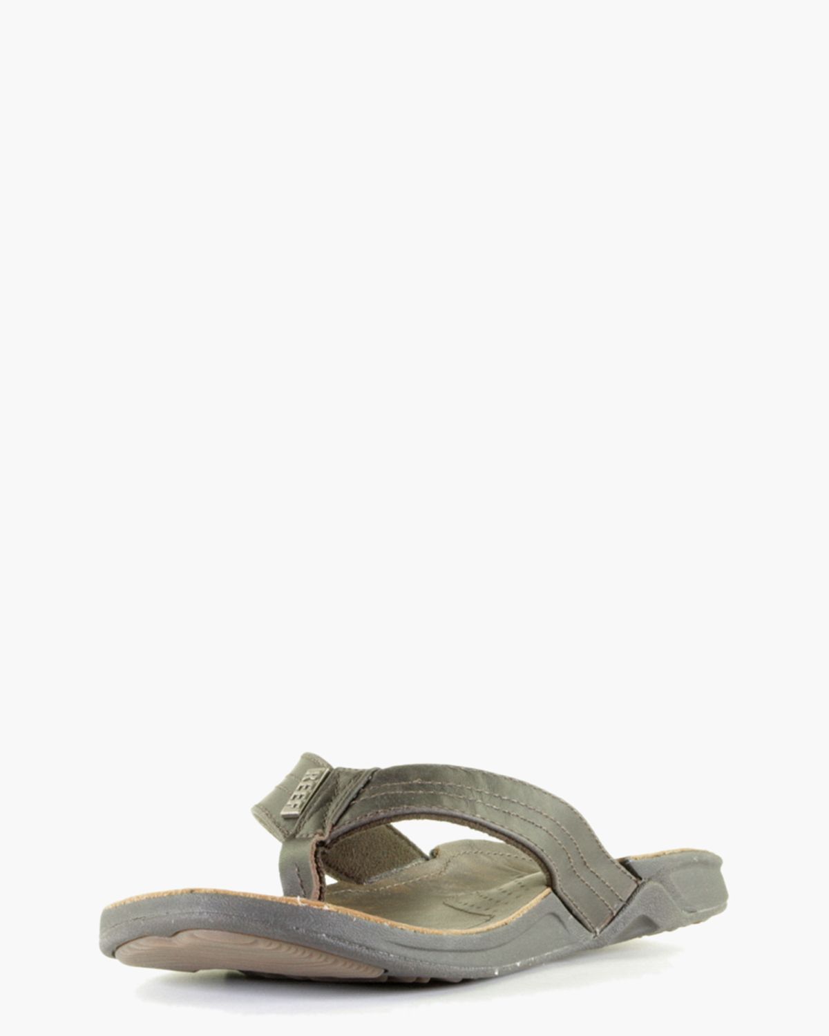 J Bay II RF002616 Donkerbruin Herenslippers