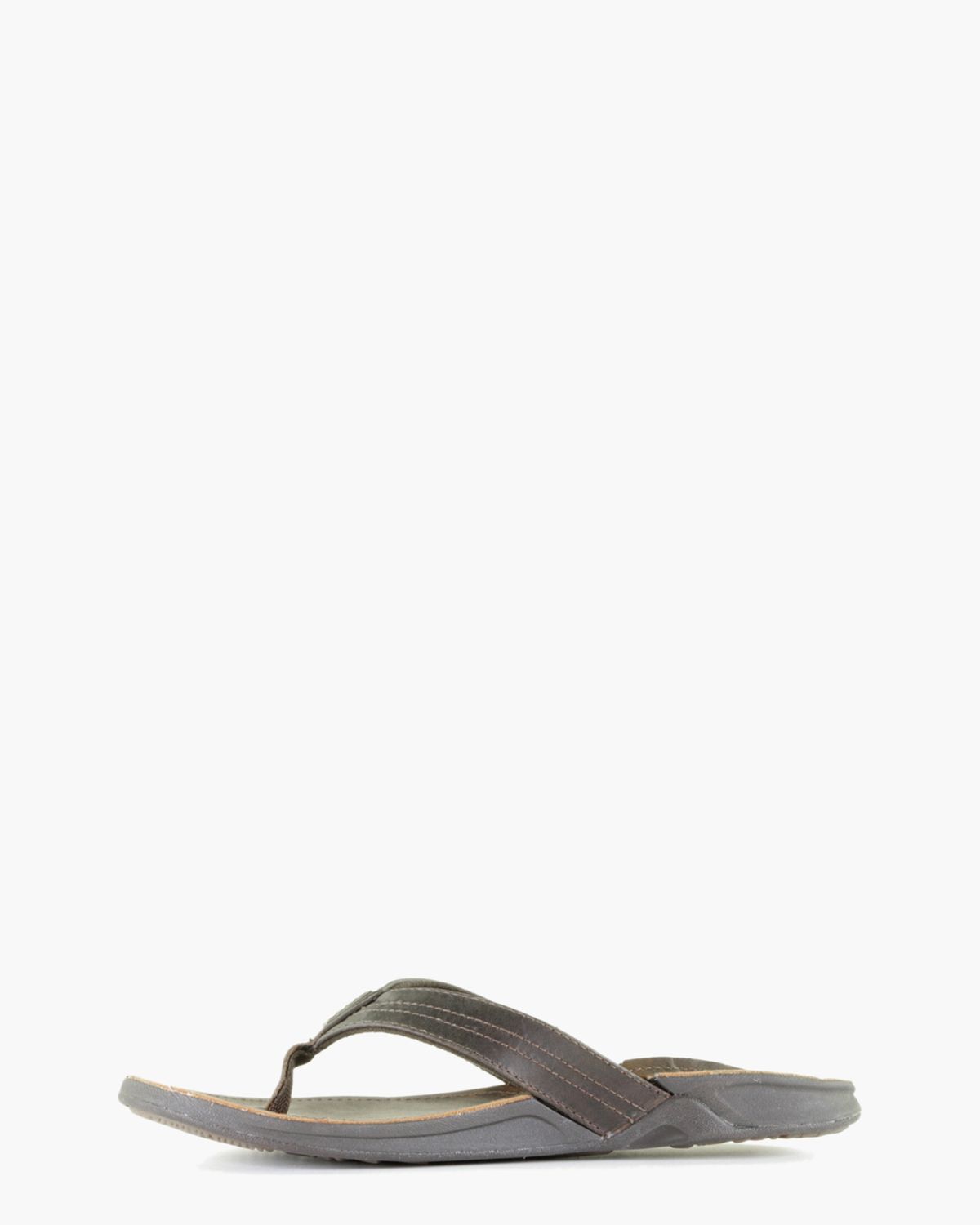 J Bay II RF002616 Donkerbruin Herenslippers