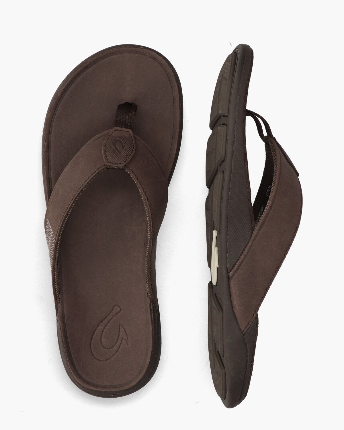 Tuahine Donkerbruin Herenslippers