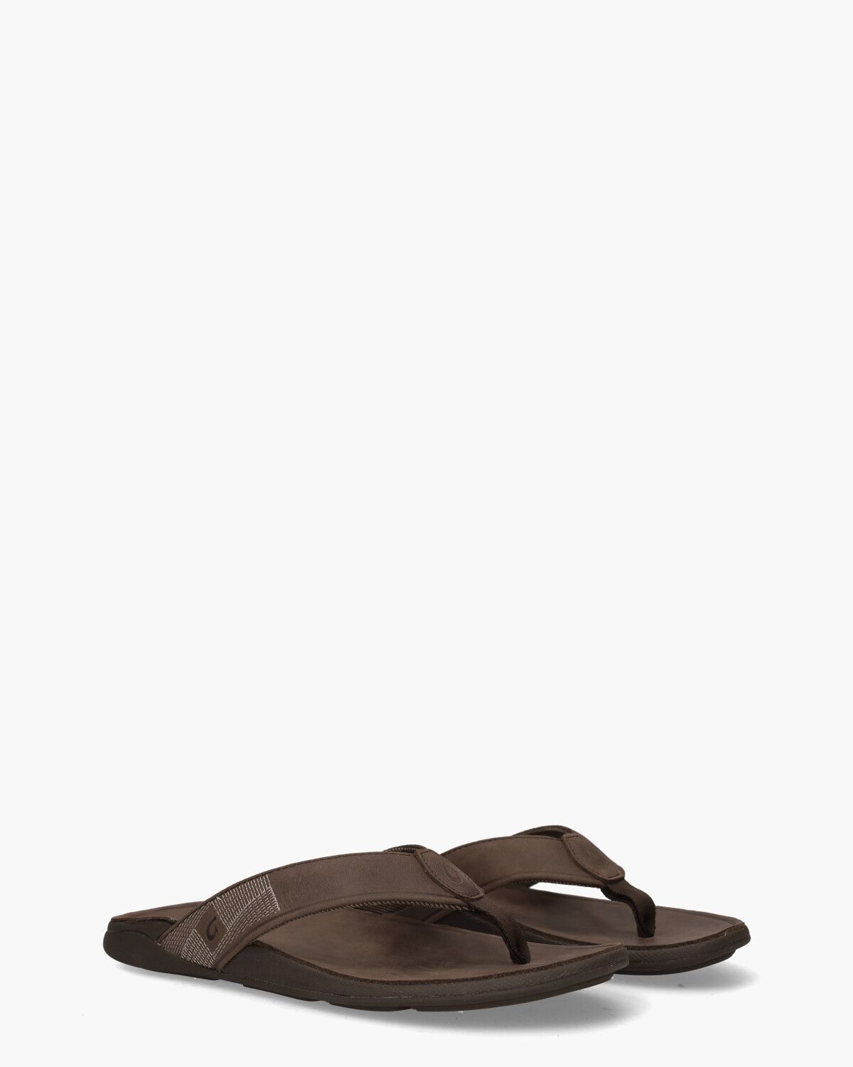 Tuahine Donkerbruin Herenslippers