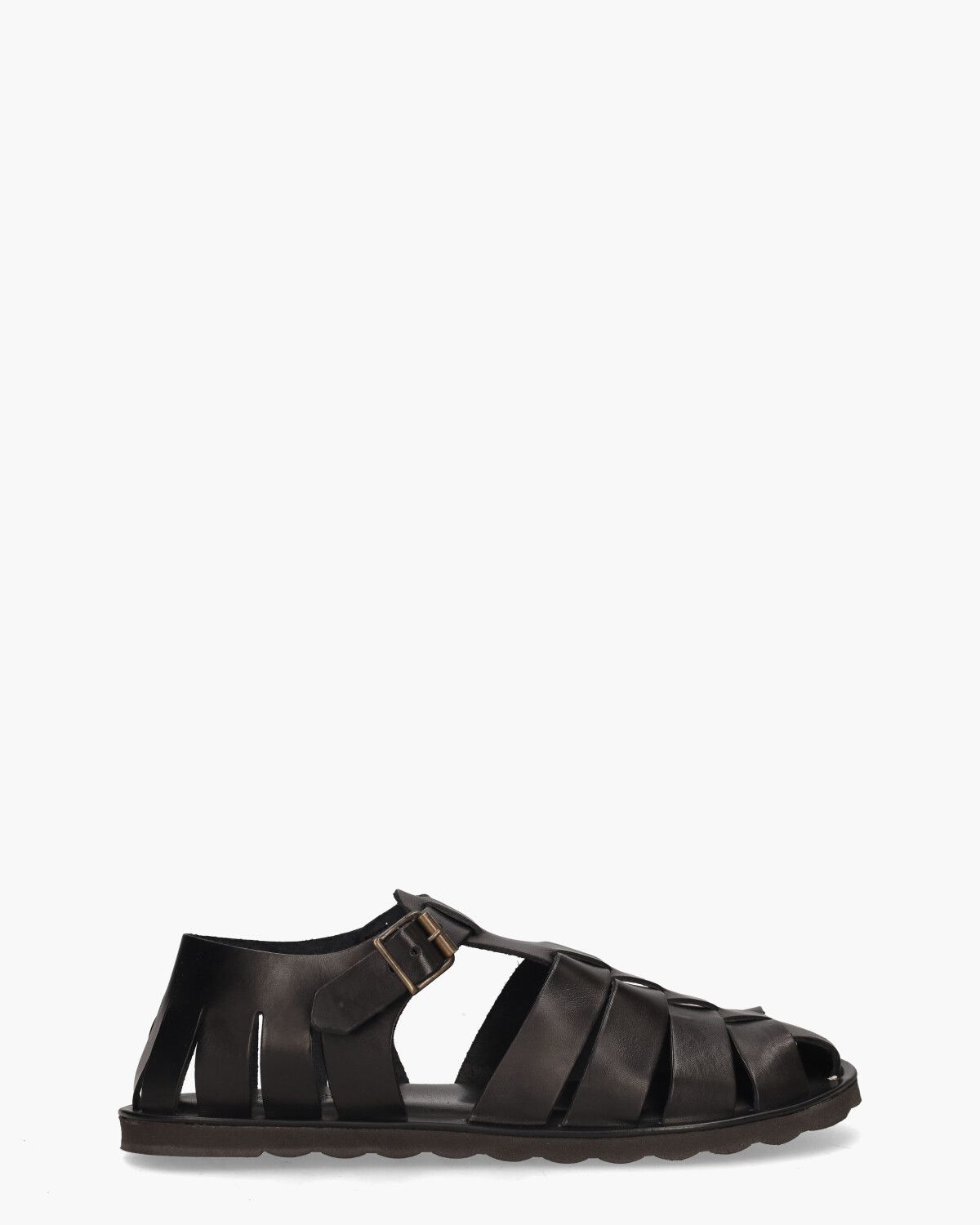 M7473 Zwart Herensandalen