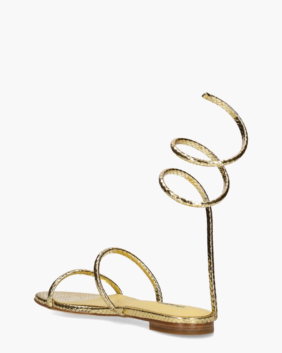 Piale Goud Damessandalen