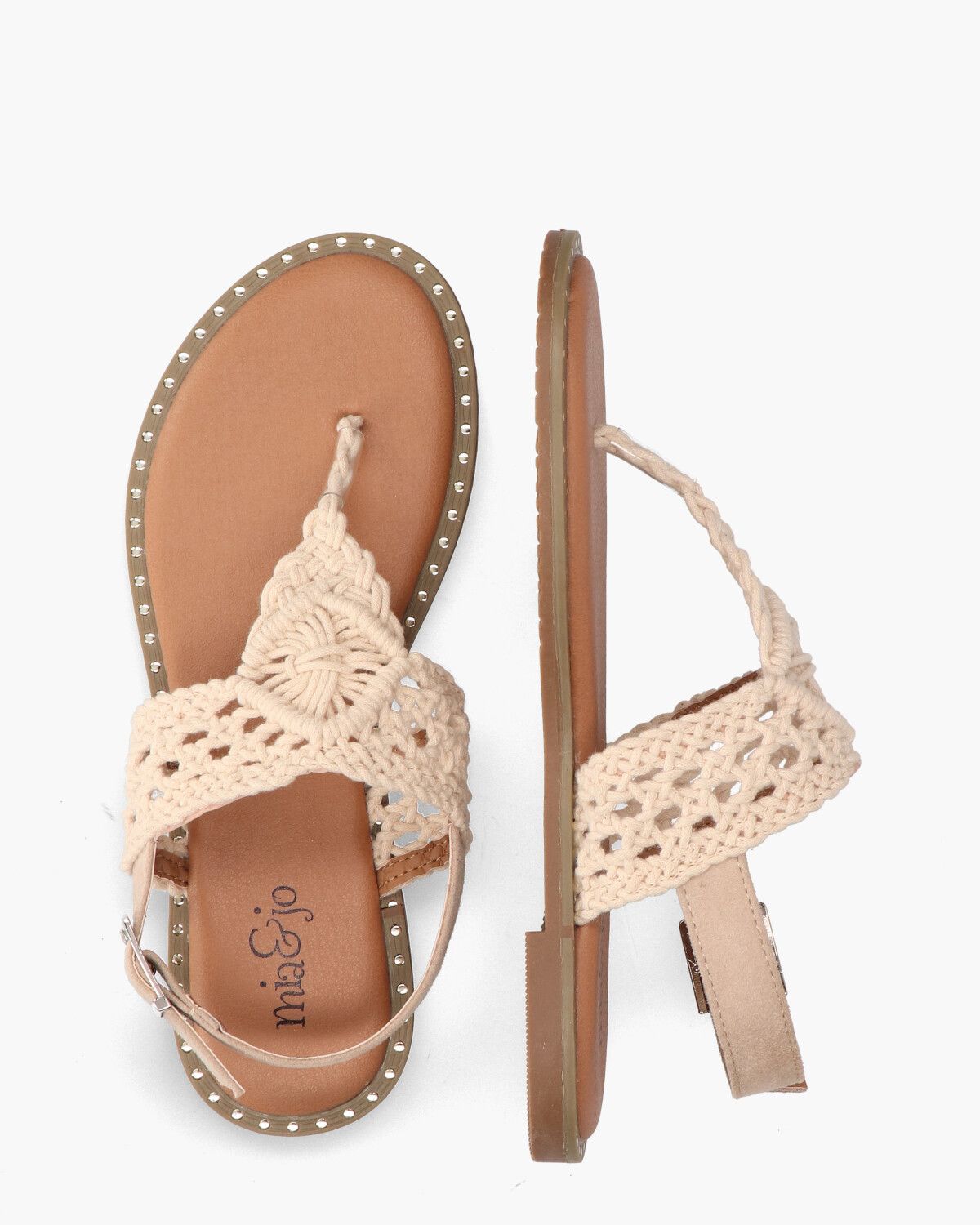 Rianka Off White Damessandalen