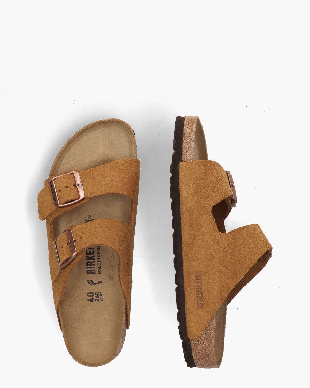 Arizona Cognac Herenslippers