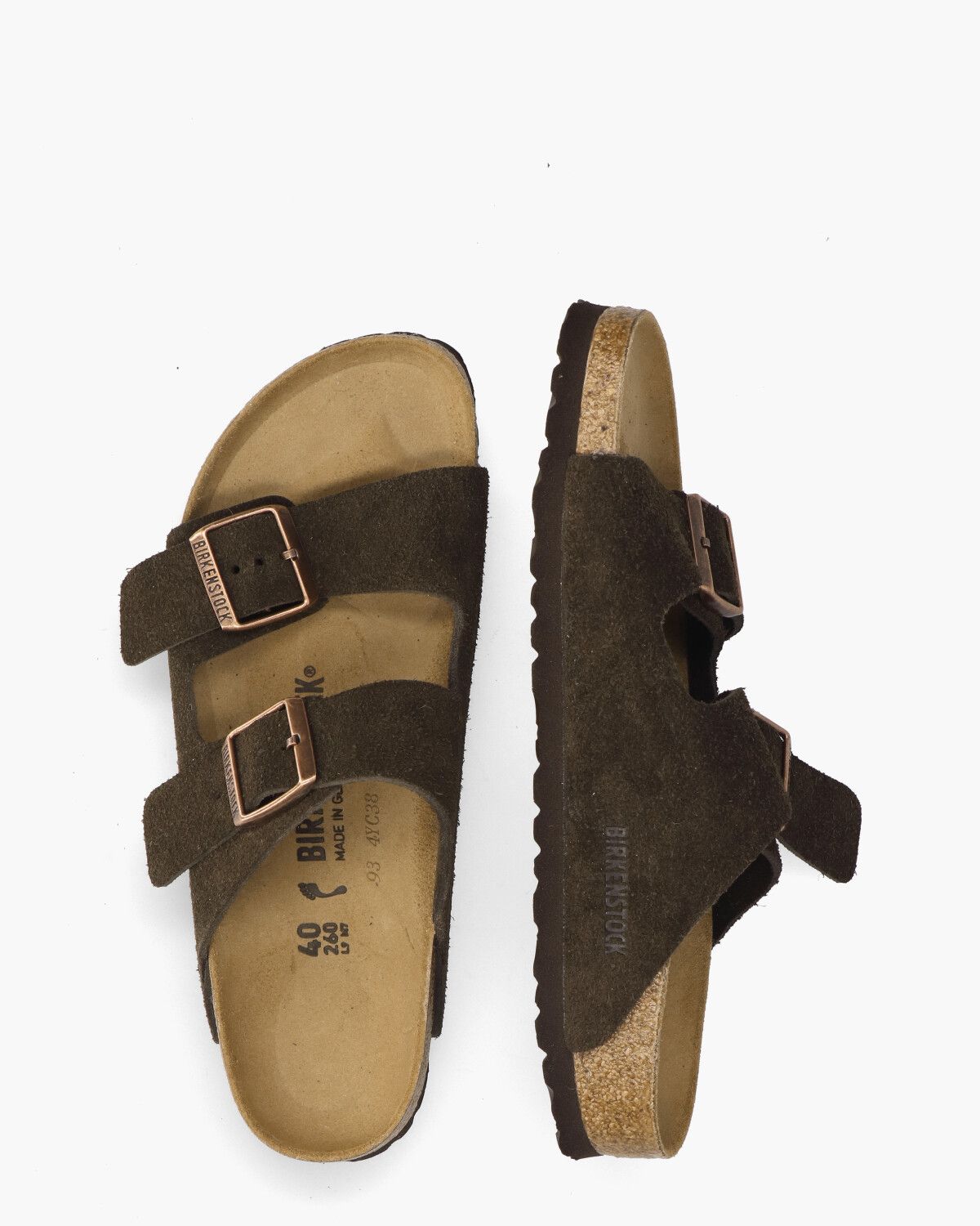 Arizona Donkerbruin Herenslippers
