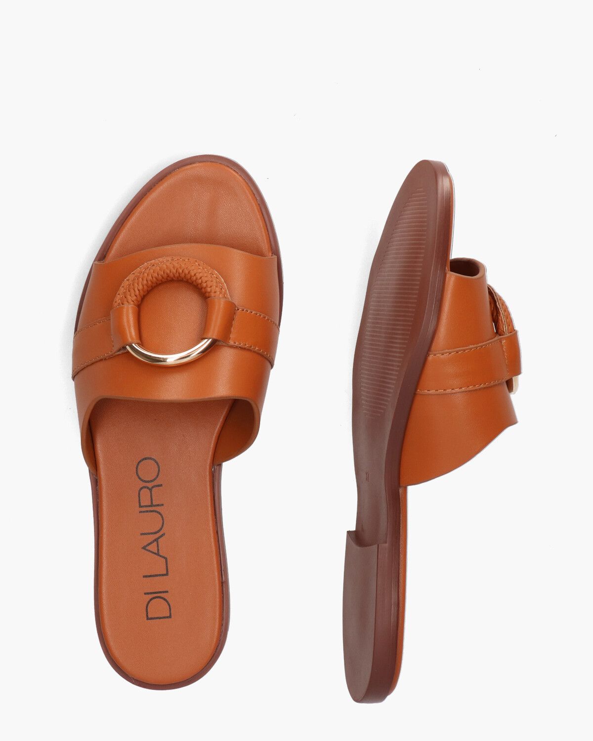 Odetta Cognac Damesslippers