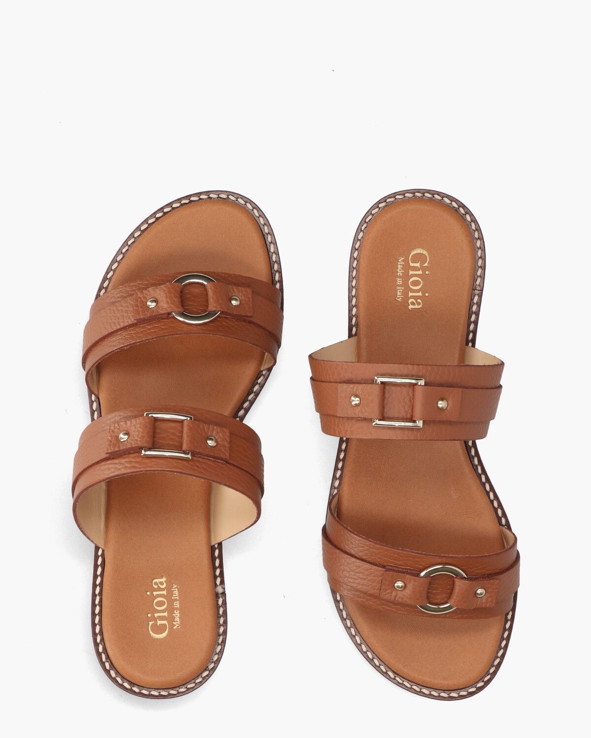 Tosja Cognac Damesslippers