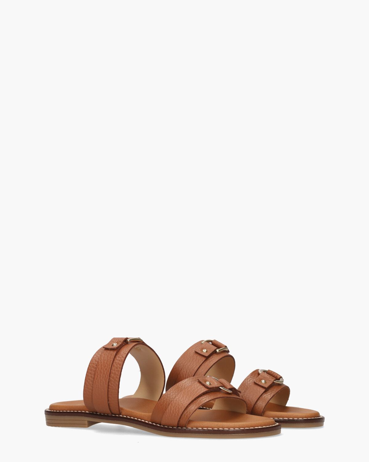 Tosja Cognac Damesslippers