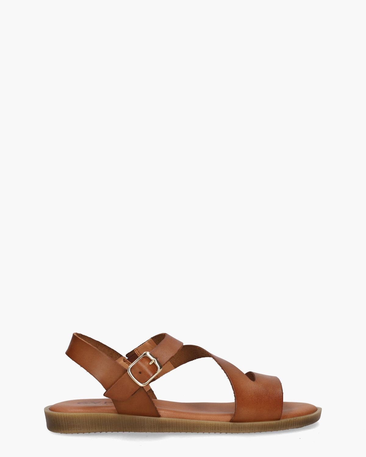 Teuni Cognac Damessandalen