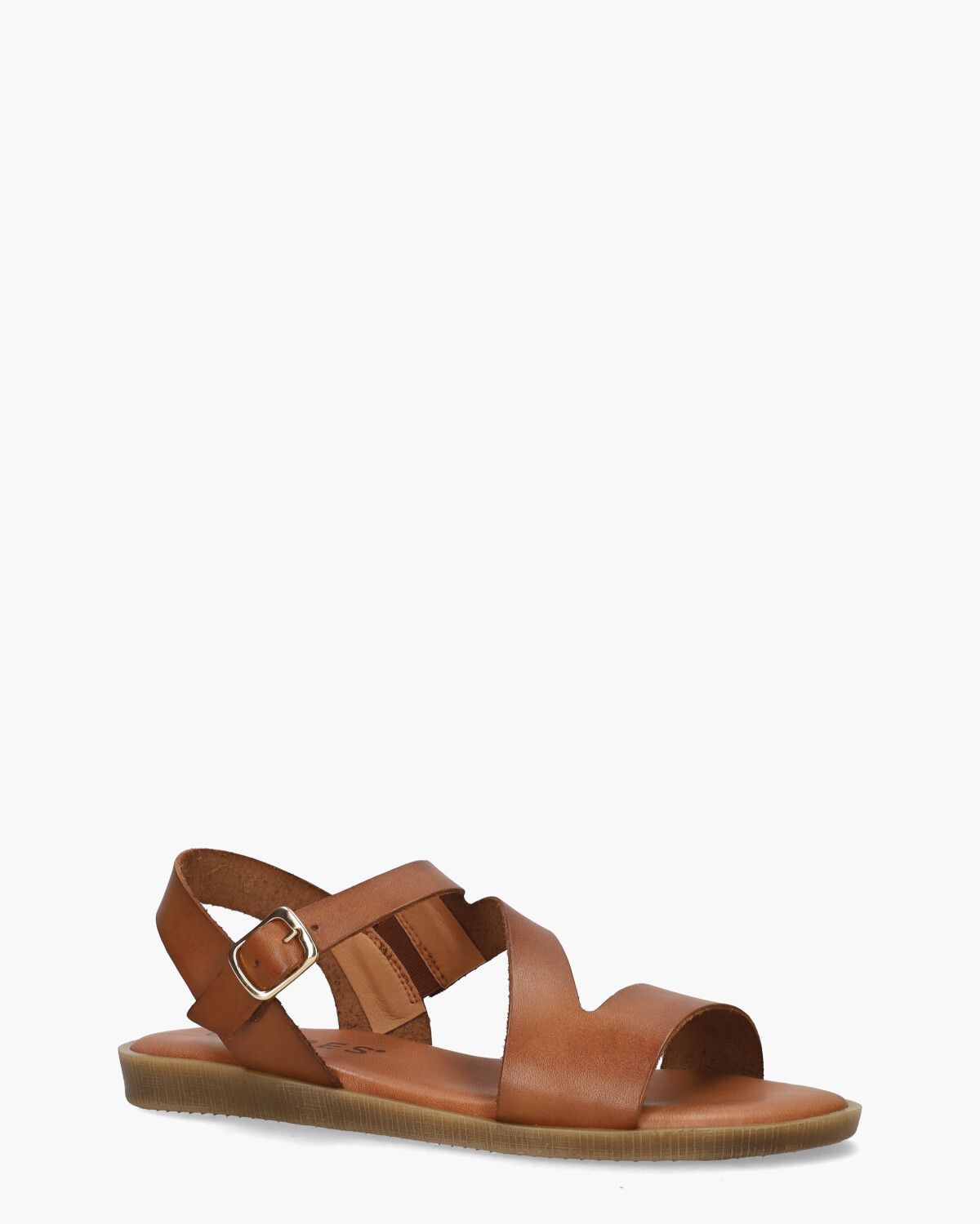 Teuni Cognac Damessandalen