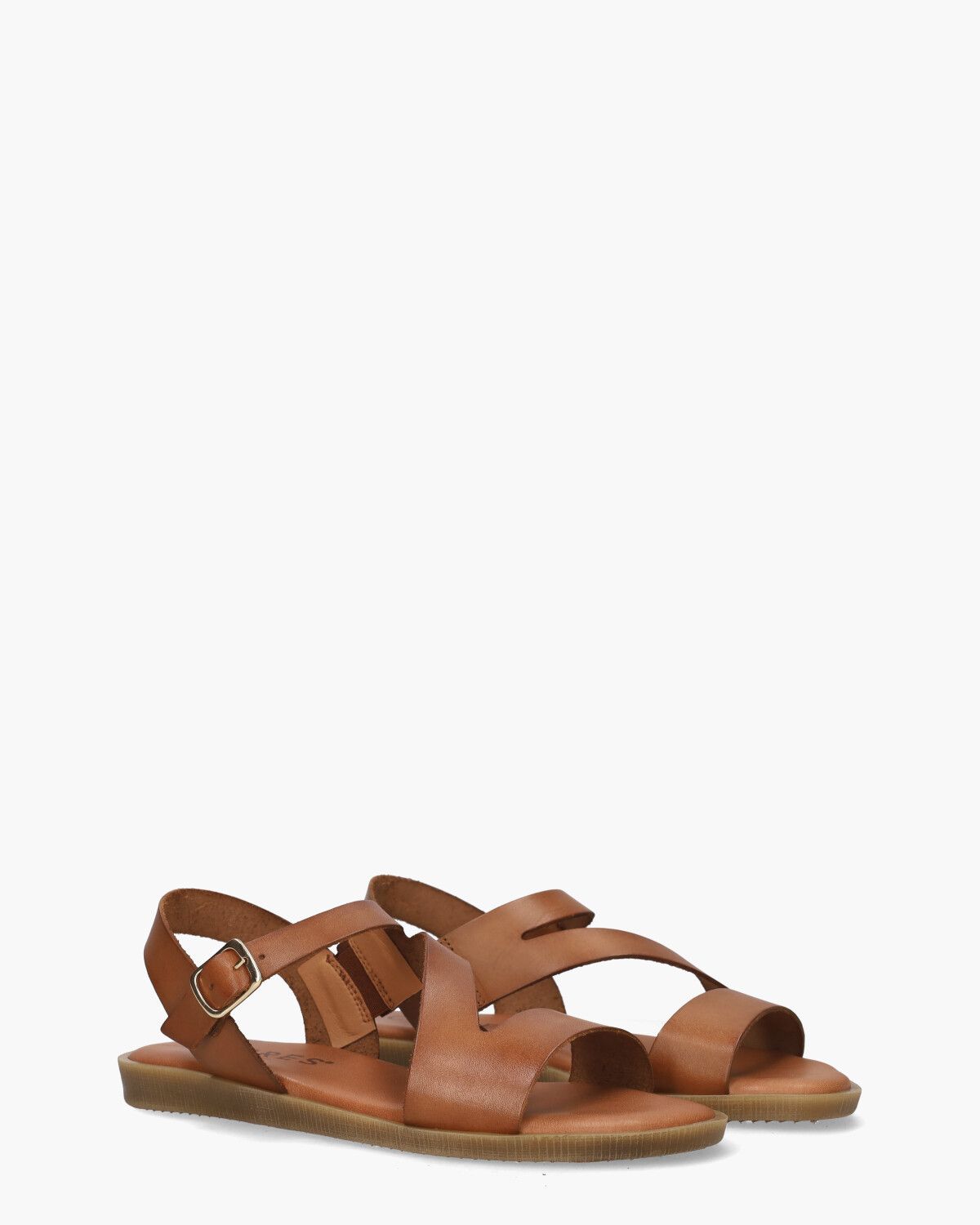Teuni Cognac Damessandalen