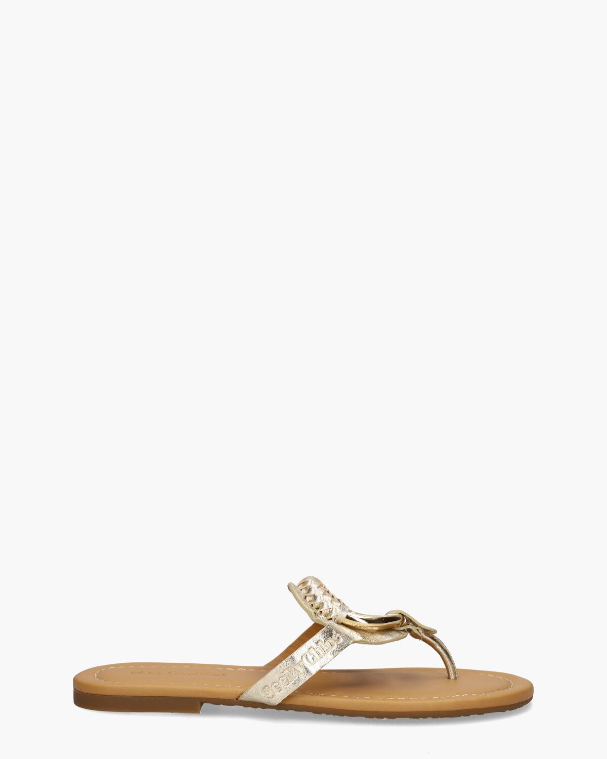 Hana Goud Damesslippers