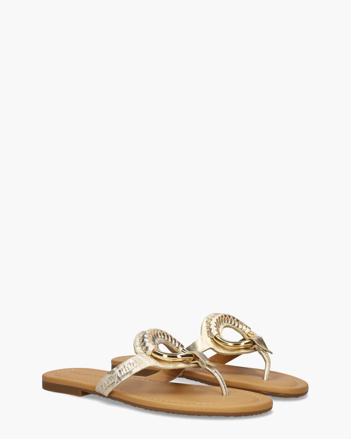 Hana Goud Damesslippers