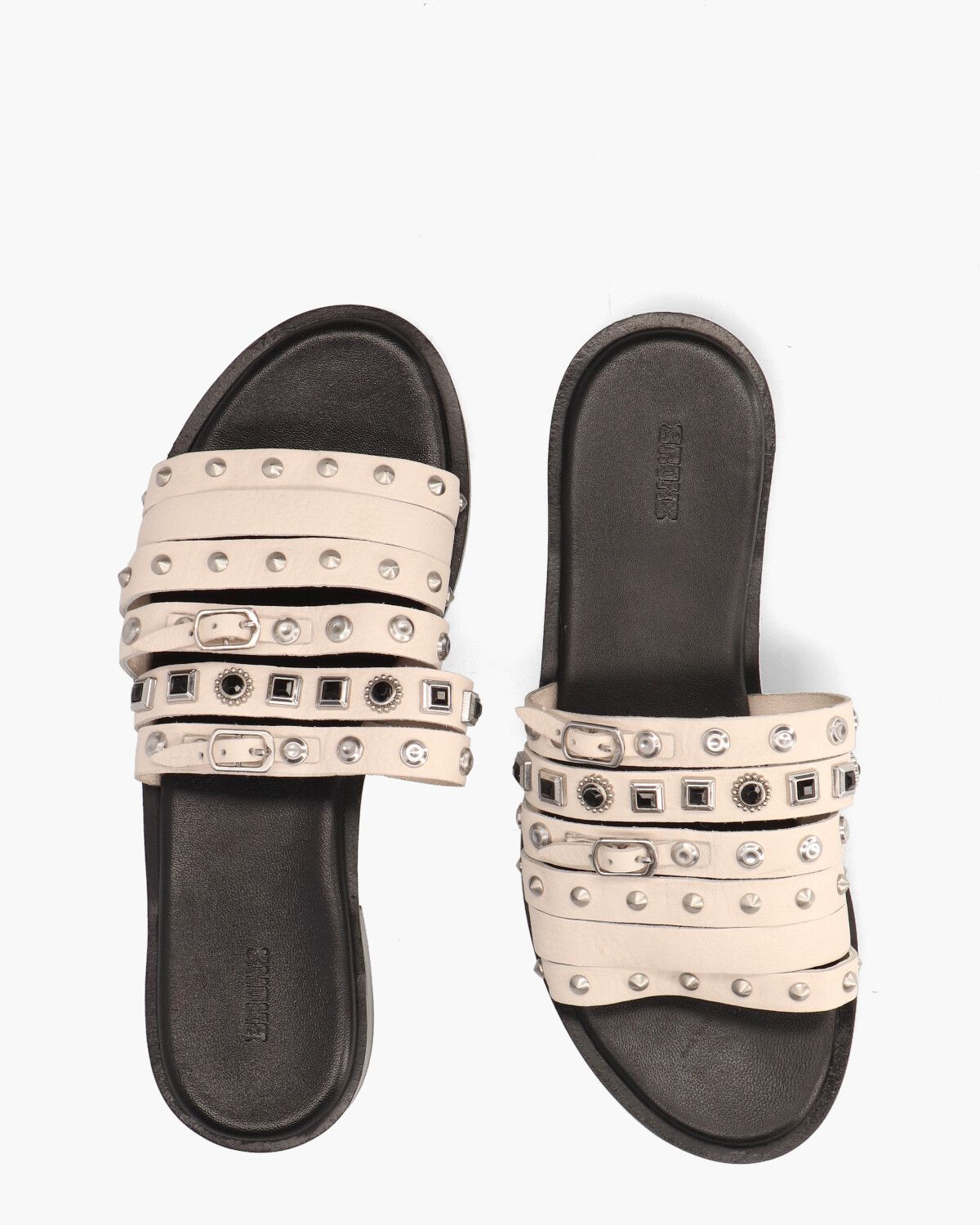 Thrill Off-White Damesslippers