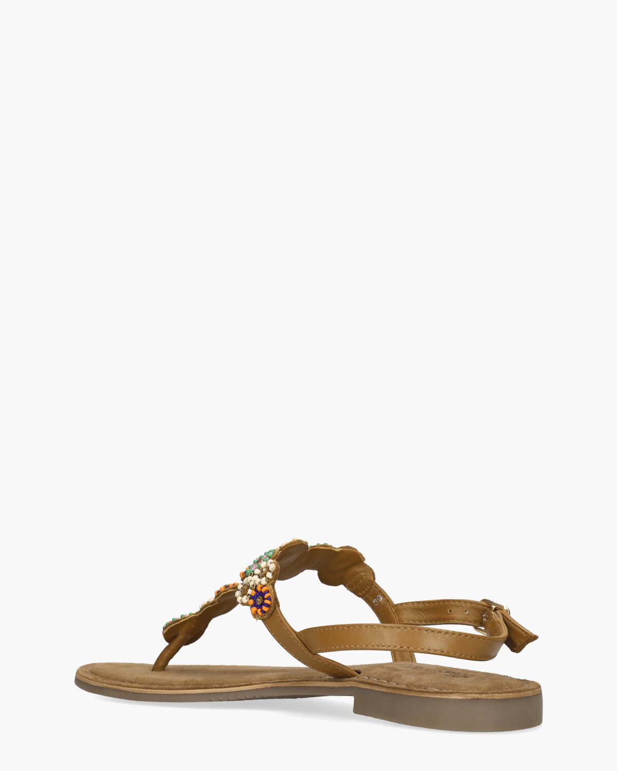 Wisal Bruin/Multicolor Damessandalen