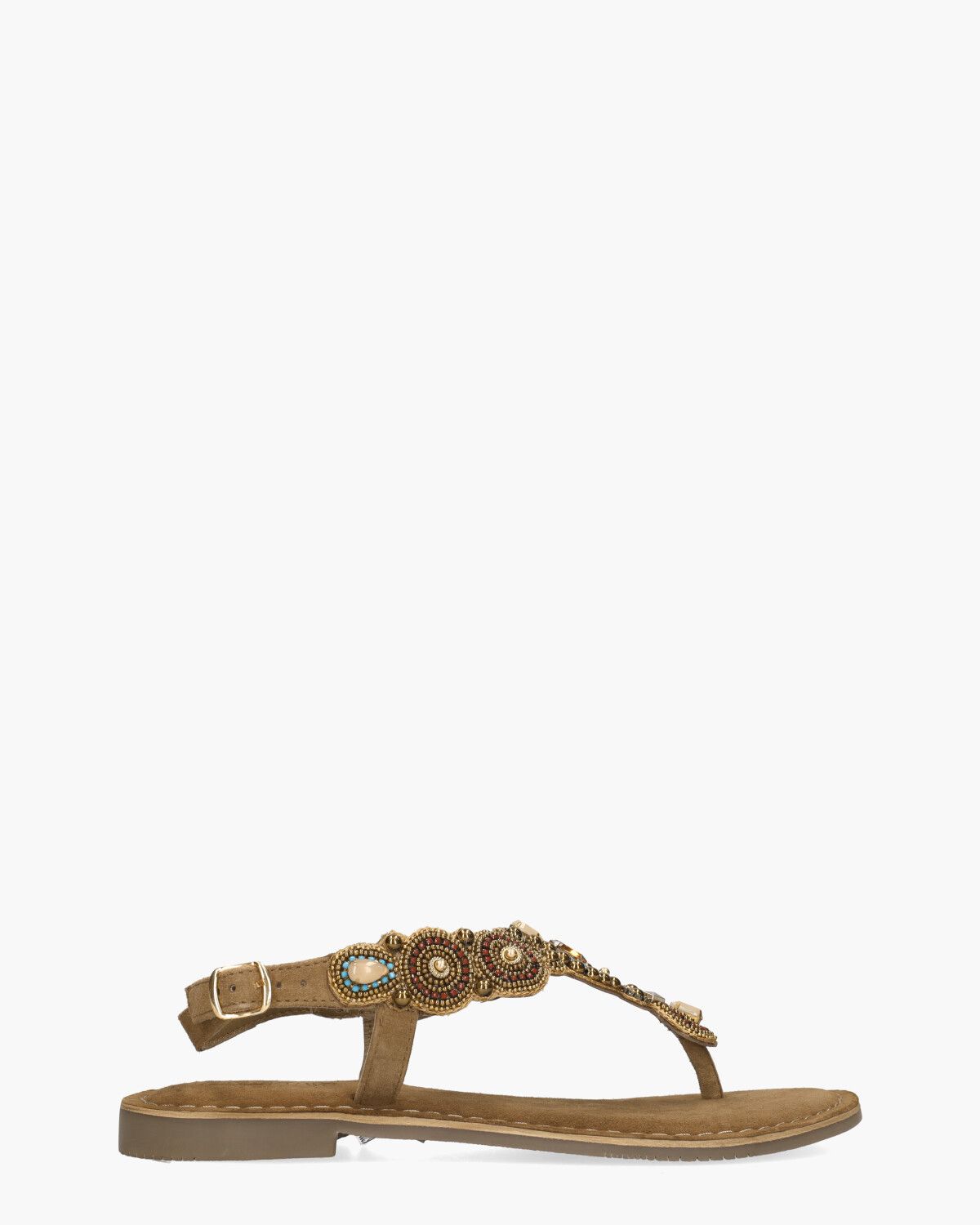 Wissy Taupe/Multicolor Damessandalen