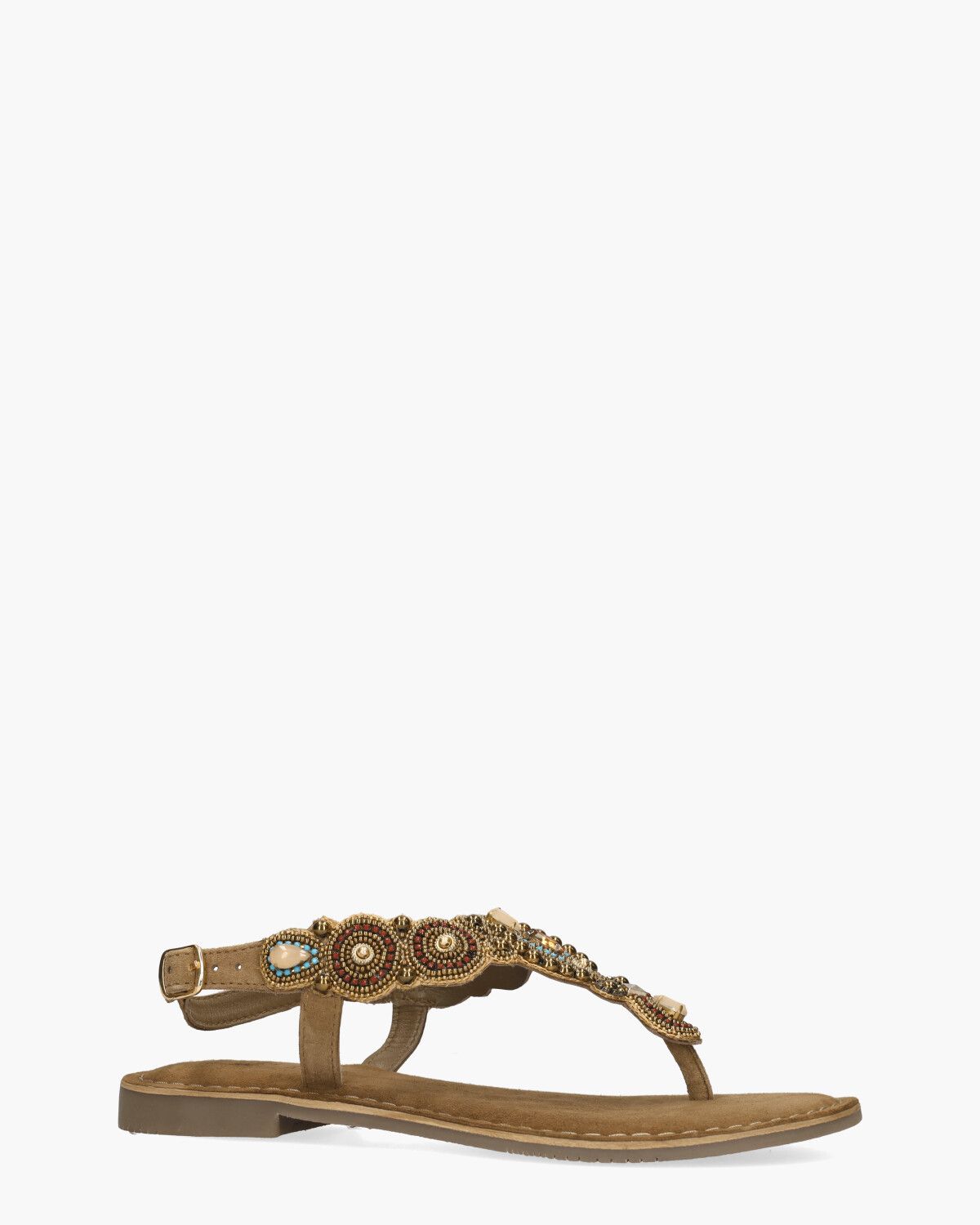 Wissy Taupe/Multicolor Damessandalen