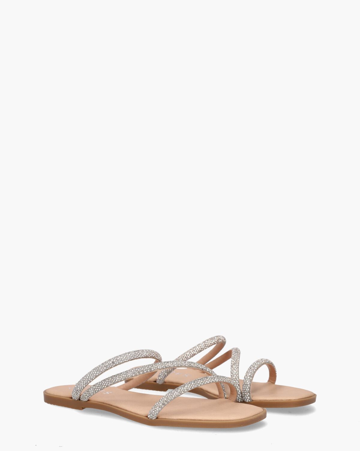 Tizia Zilver Damesslippers