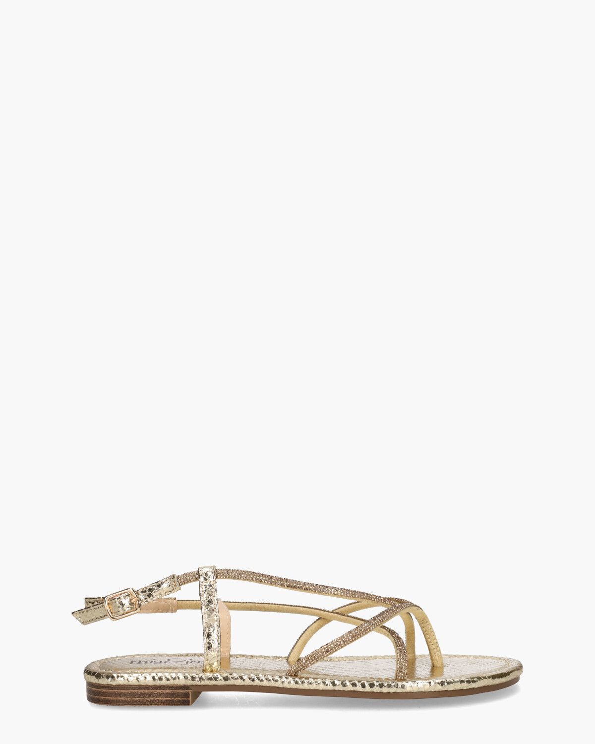 Twiggy Goud Damessandalen