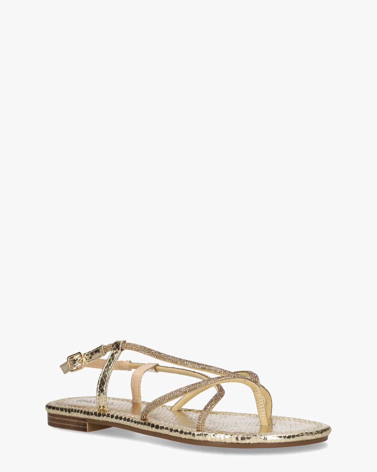 Twiggy Goud Damessandalen