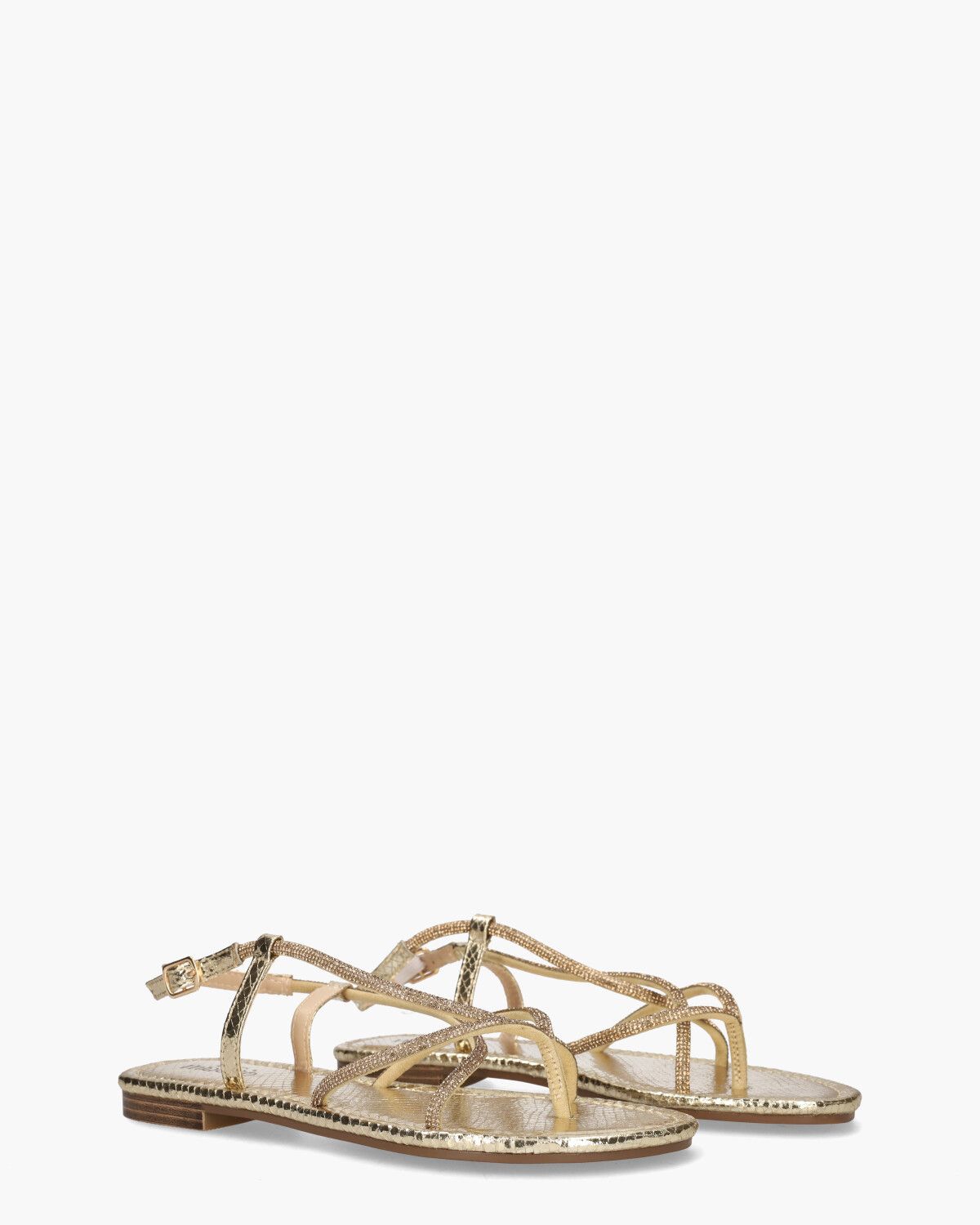 Twiggy Goud Damessandalen