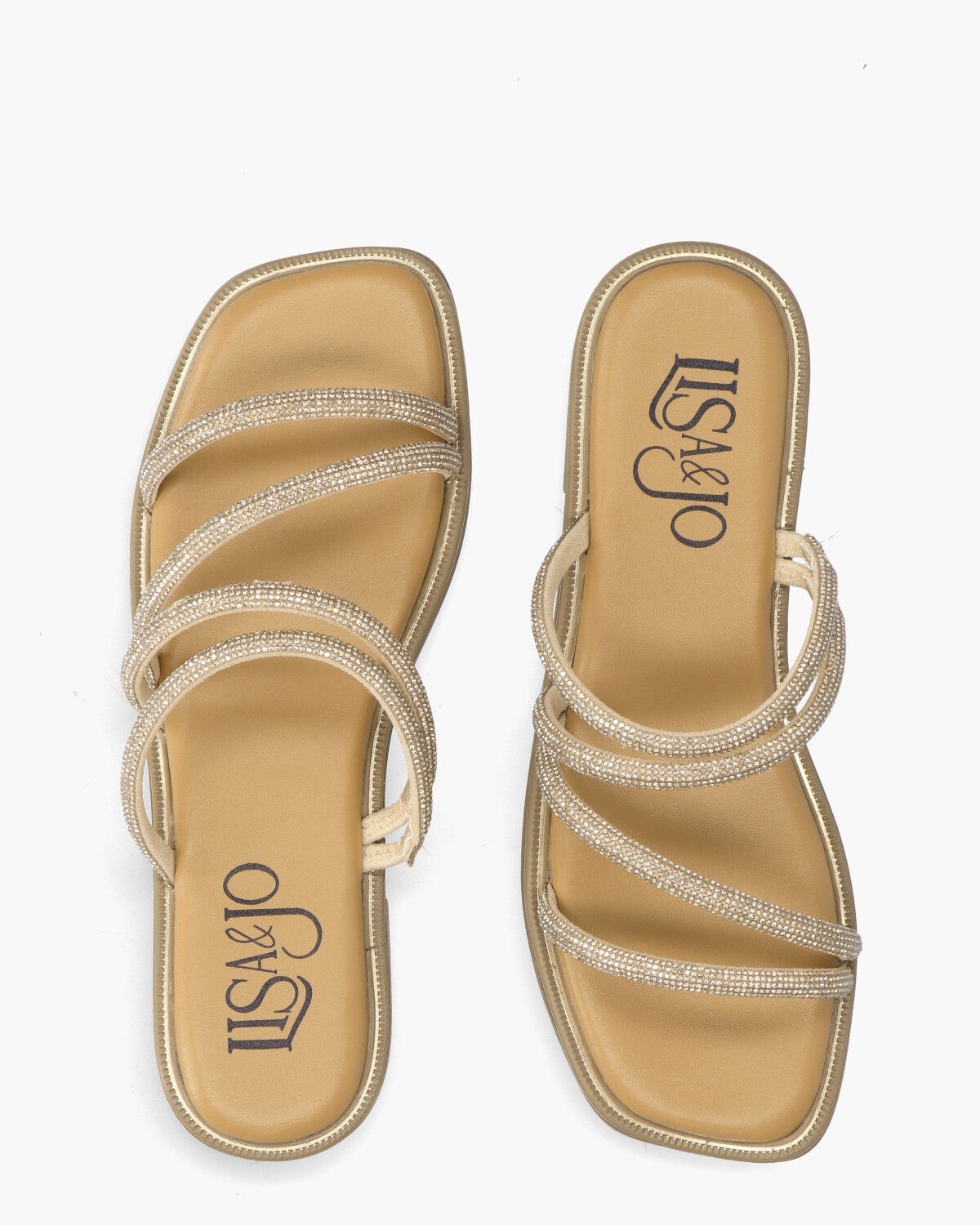 Wahiba Goud Damesslippers