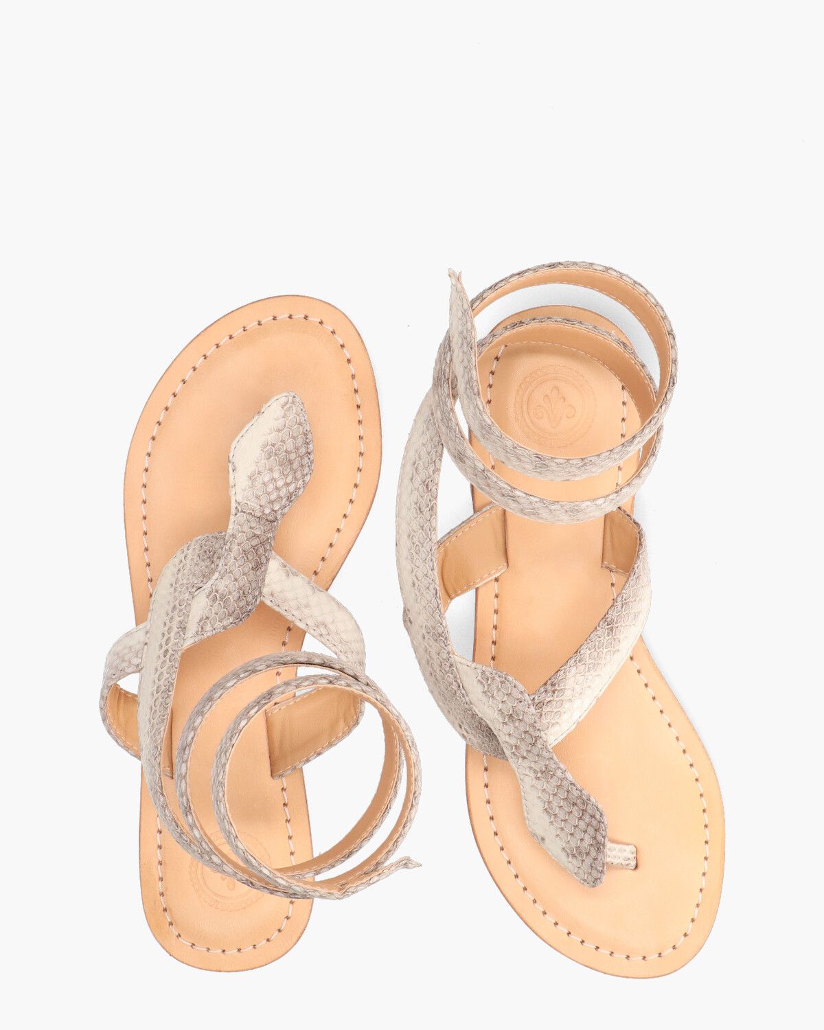 37 Off-White/Beige Damesslippers
