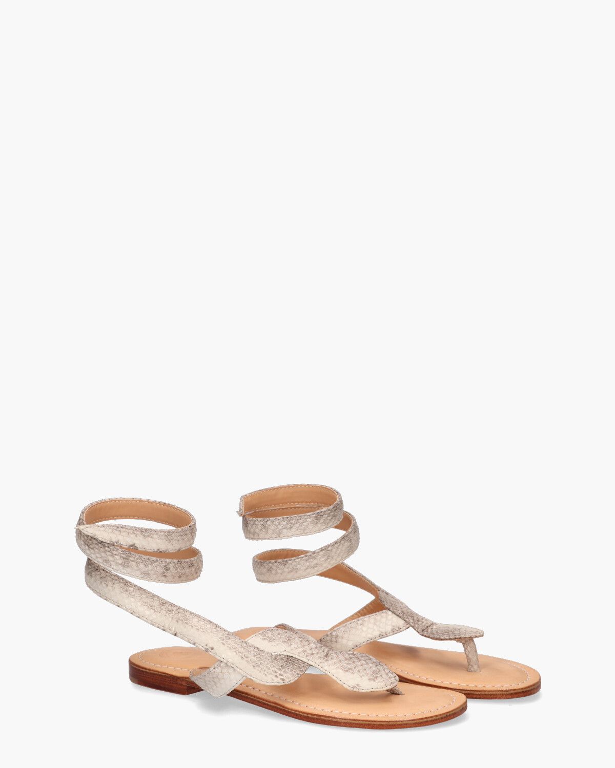 37 Off-White/Beige Damesslippers