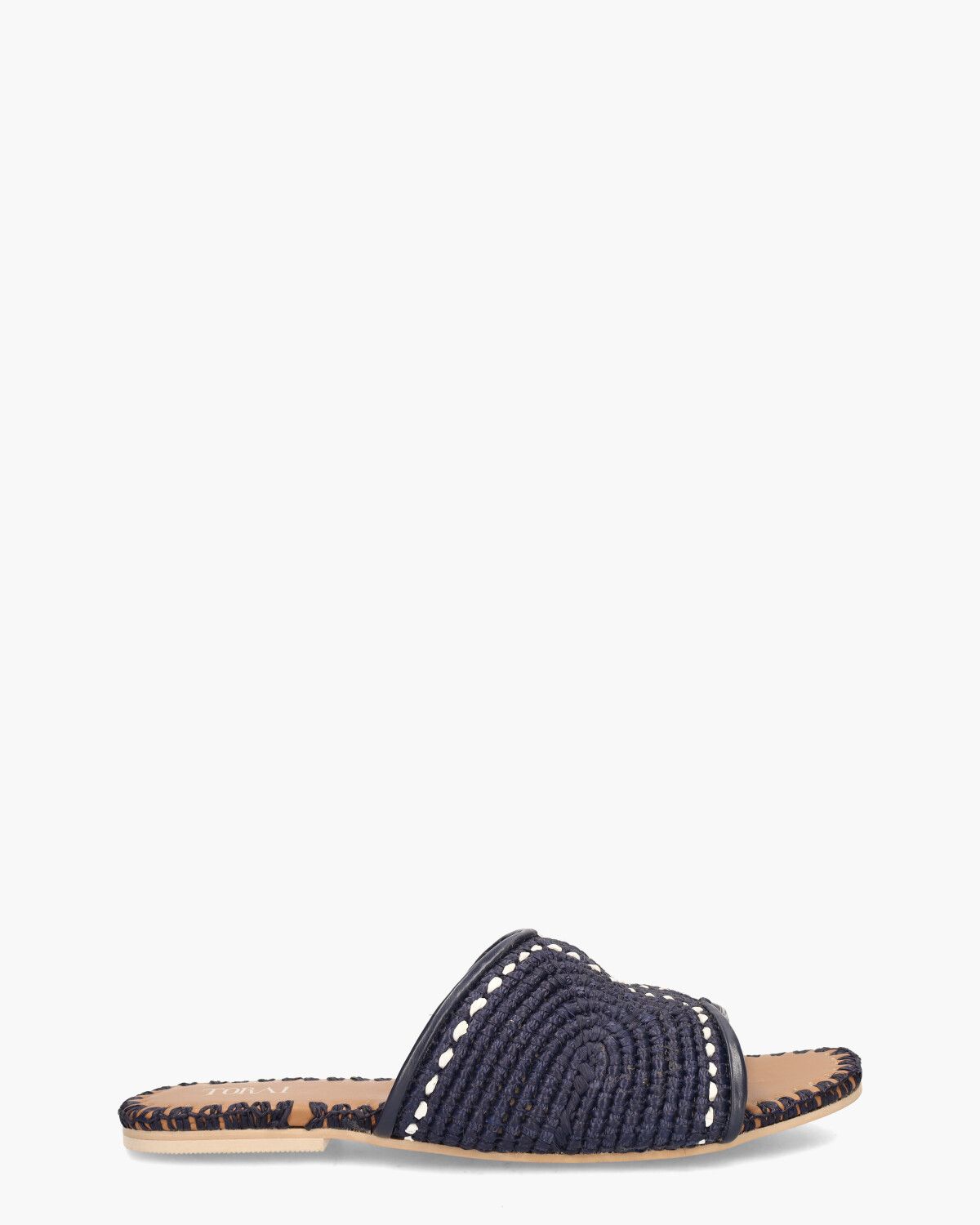 Betty Donkerblauw Damesslippers