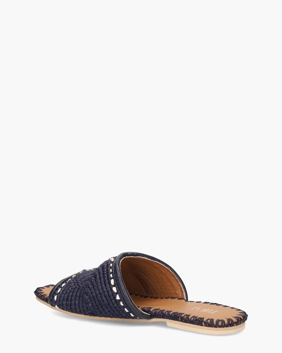 Betty Donkerblauw Damesslippers