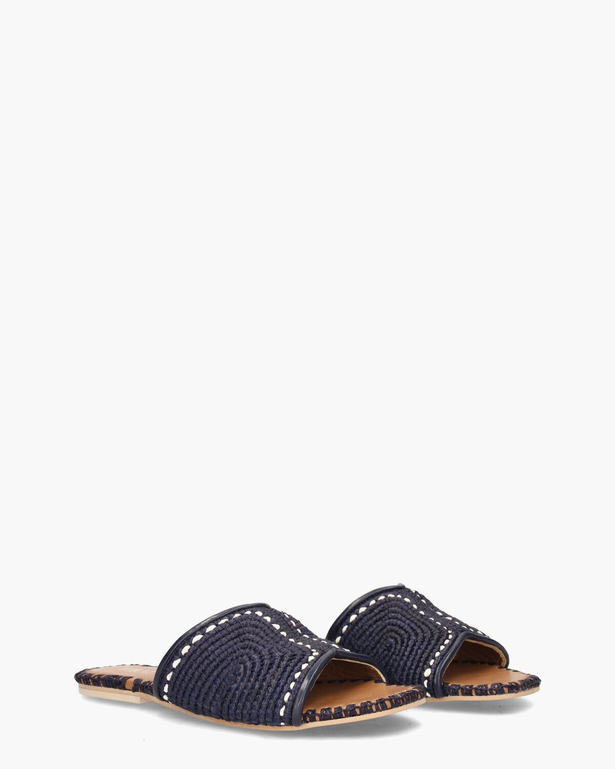 Betty Donkerblauw Damesslippers
