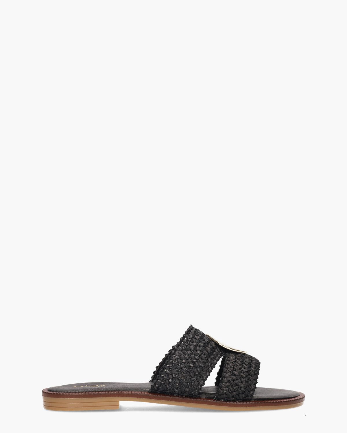 Tula Zwart Damesslippers