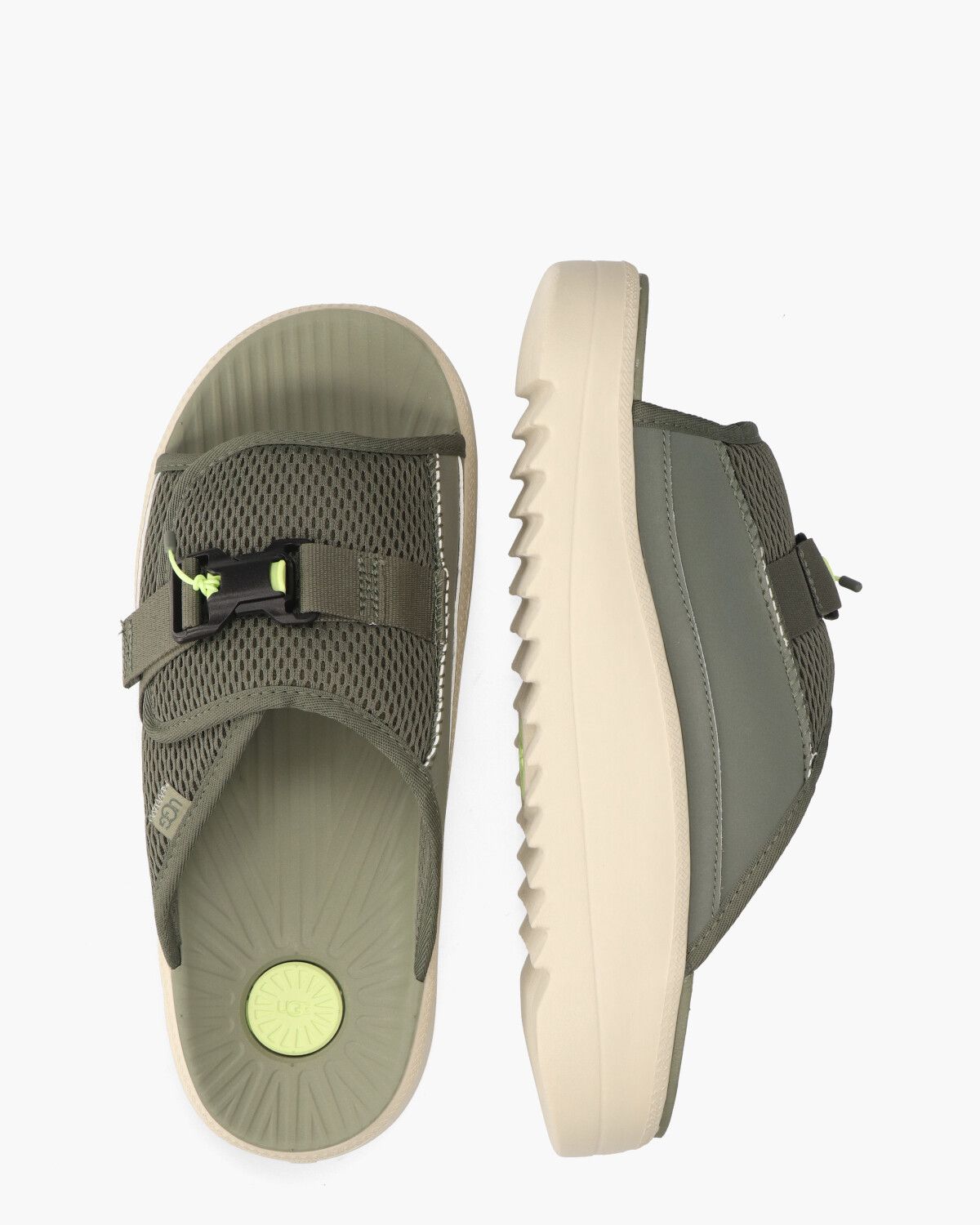 Maxxer Slide 2.0 Woodland Green Herensandalen