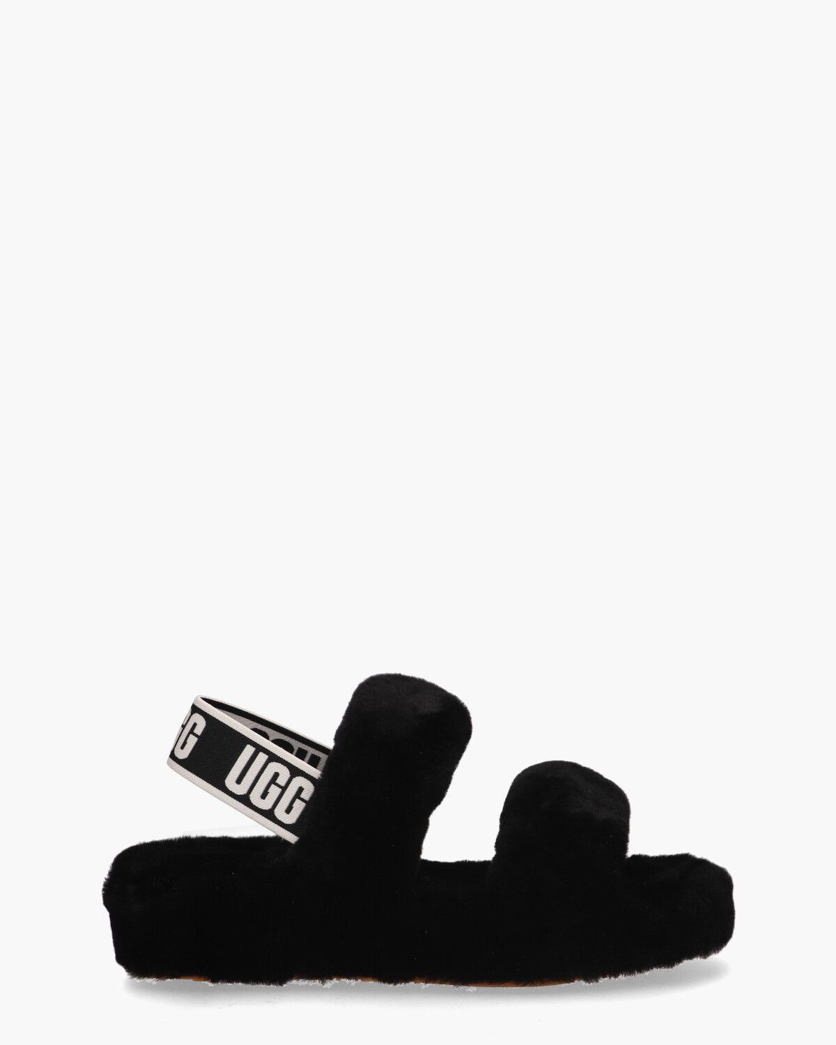 Oh Yeah Slide Zwart Damessandalen